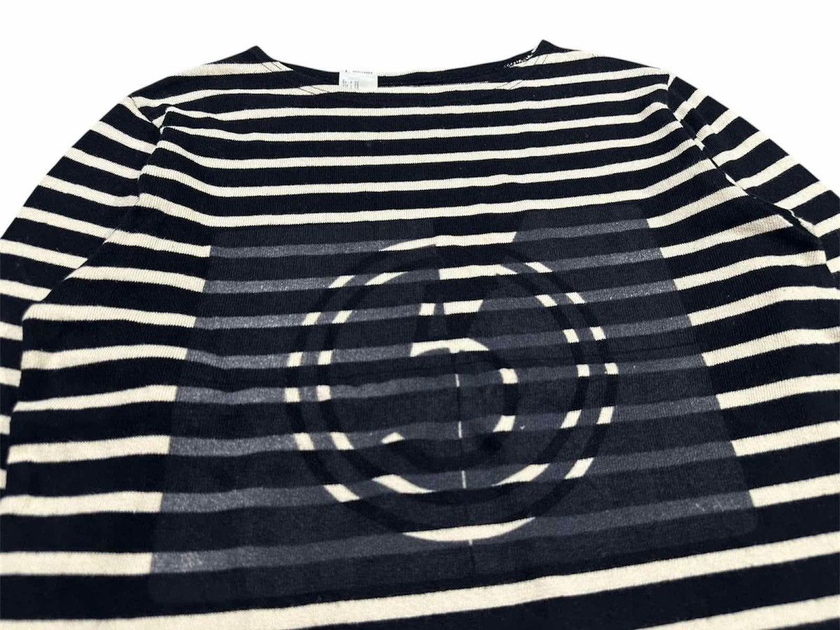 Japanese Brand 🔥Rare Vintage N.Hollywood Striped Long Sleeve Shirt Size US M / EU 48-50 / 2 - 1 Thumbnail