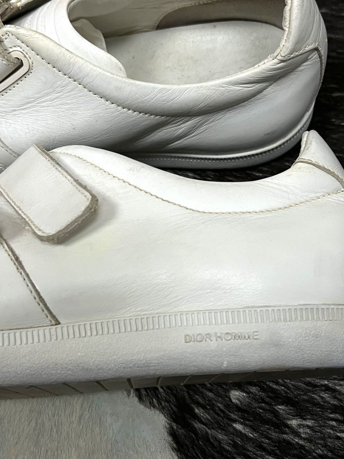 Dior Dior Homme SS07 Triple Velcro Strap Low-Top Sneaker Size US 8 / EU 41 - 4 Thumbnail