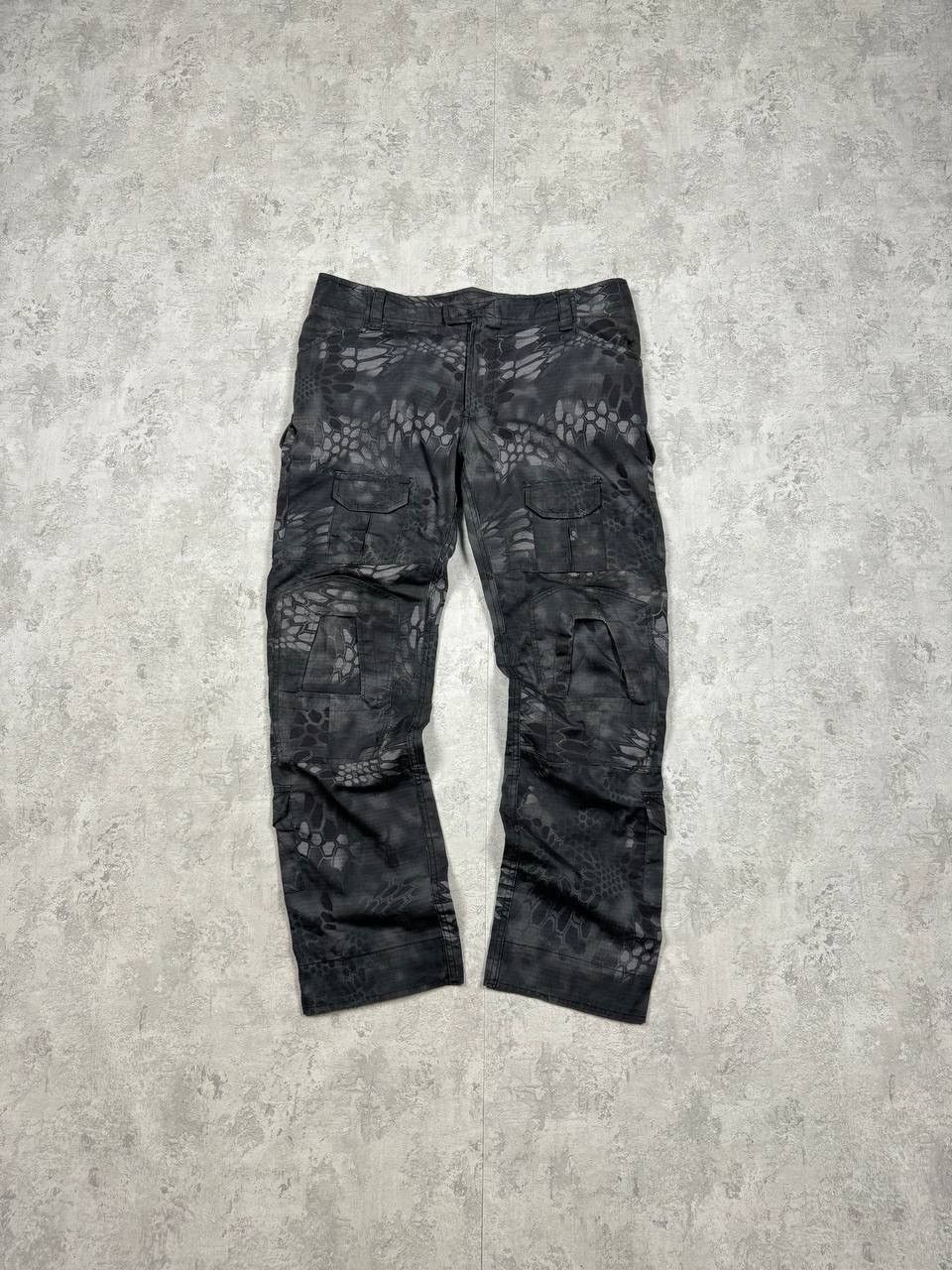 Japanese Brand Emerson Gray Camo Multipocket Tactical Pants Size 36 Size US 36 / EU 52 - 1 Thumbnail