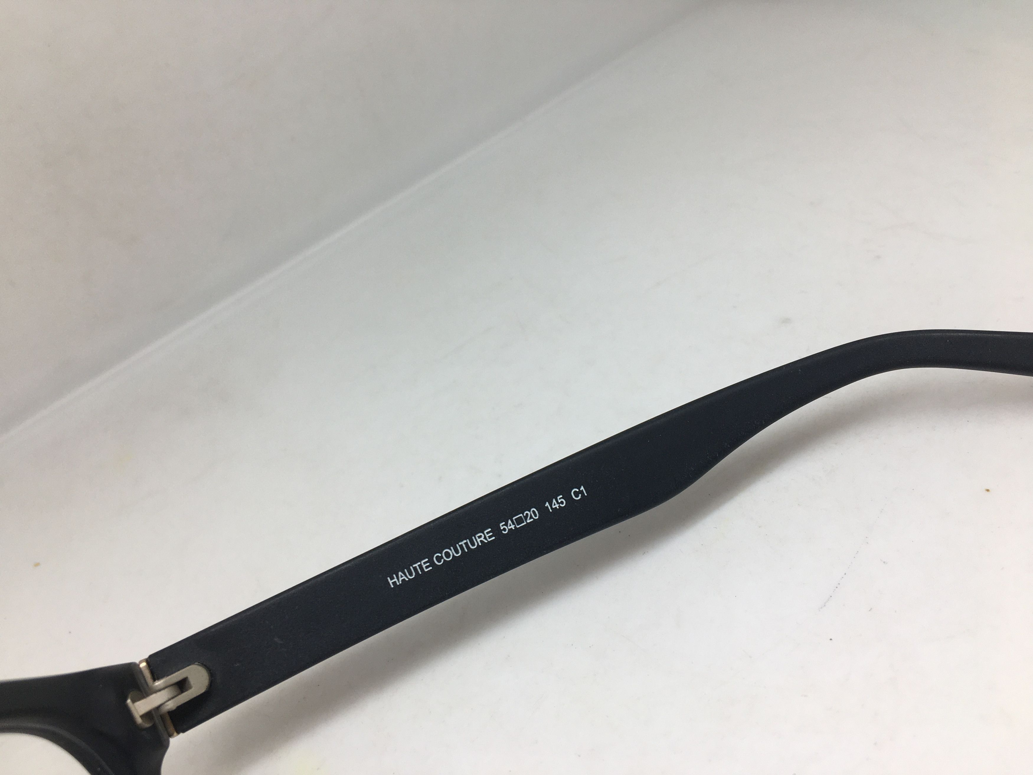 Other Eyebuydirect Haute Couture Matte Black Eyeglasses Frame Size ONE SIZE - 4 Thumbnail