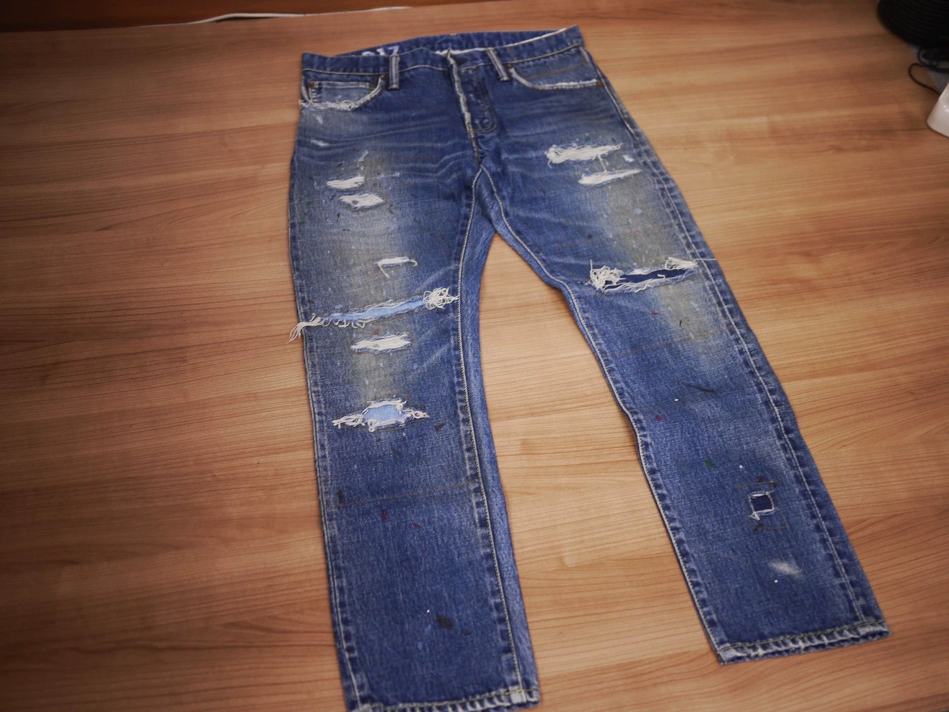 Visvim VISVIM SOCIAL SCULPTURE D17 Color 10 W32 L28 Pants Size US 32 / EU 48 - 2 Thumbnail