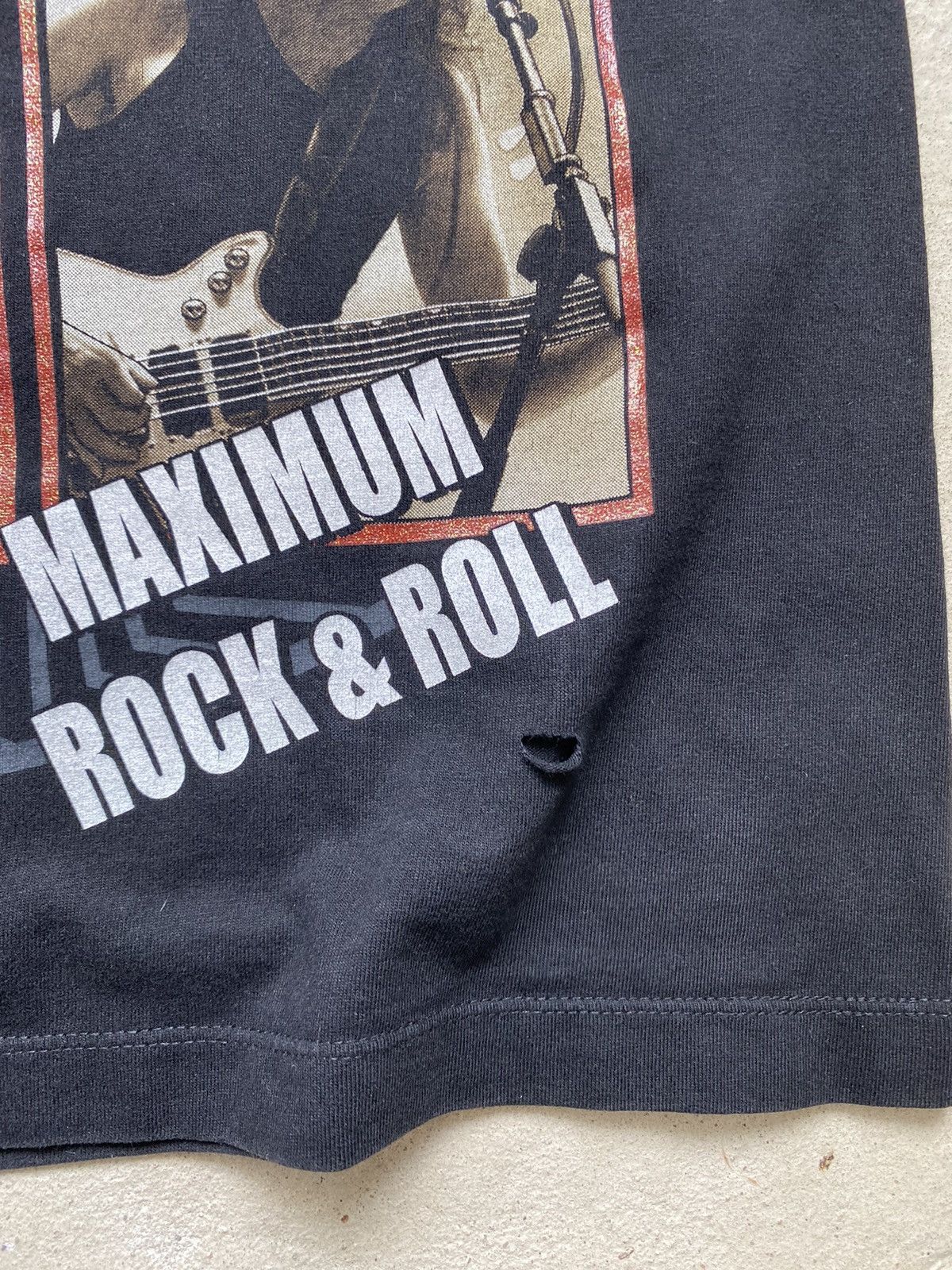 AC/DC Vintage 1990’s AcDc T Shirt Maximum Rock n Roll Size US M / EU 48-50 / 2 - 8 Thumbnail