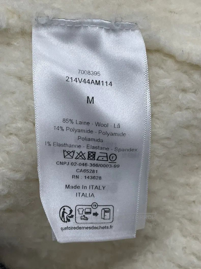 Dior Dior White Teddy Lamb Fur Coat Size M / US 6-8 / IT 42-44 - 4 Thumbnail