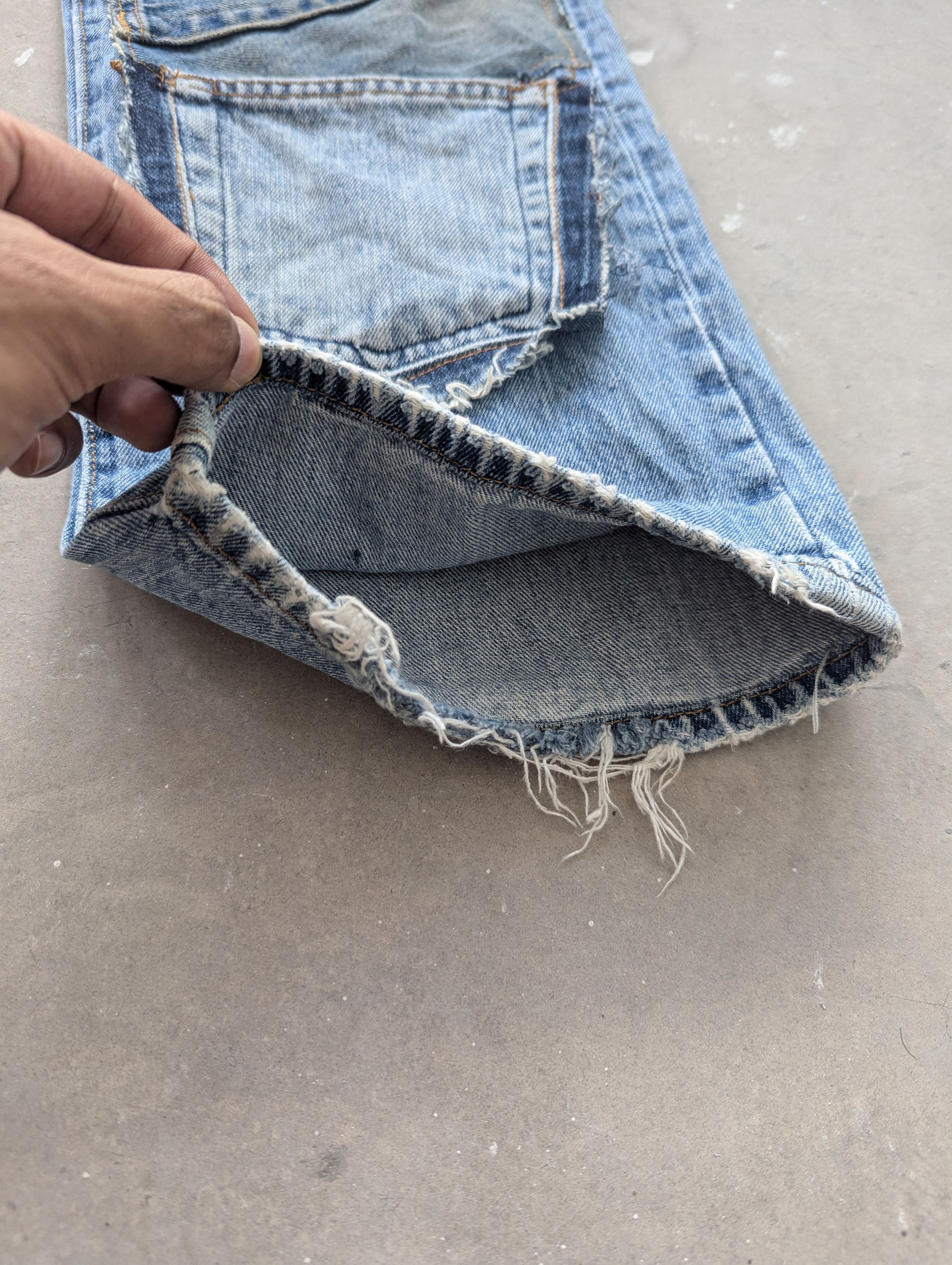 Japanese Brand × Levi's Vintage Levis 501 Distressed Japanese Archive Size US 35 - 6 Thumbnail