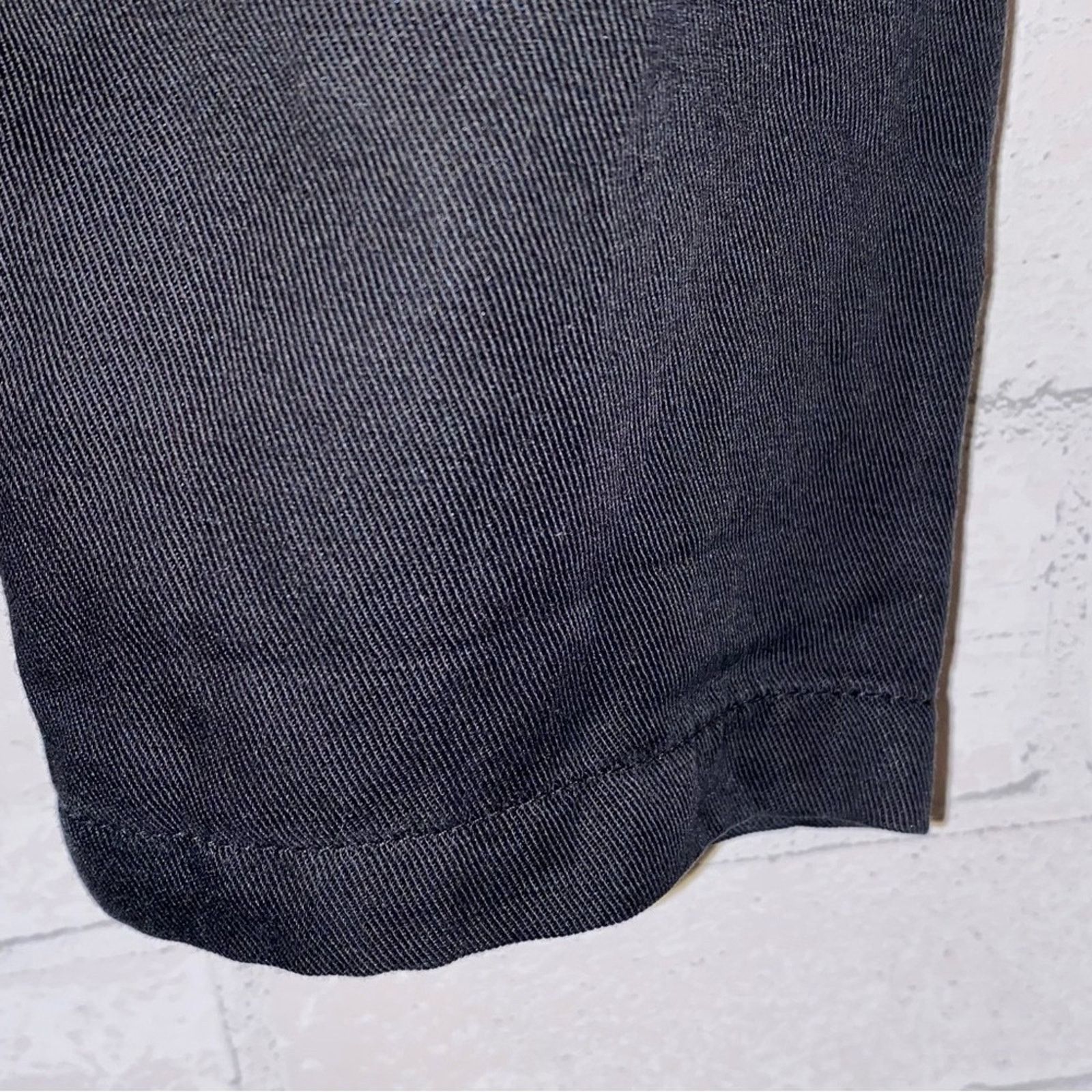 Rails RAILS $189 Nixon Tencel Linen Black Military Style Jacket S Size S / US 4 / IT 40 - 9 Thumbnail