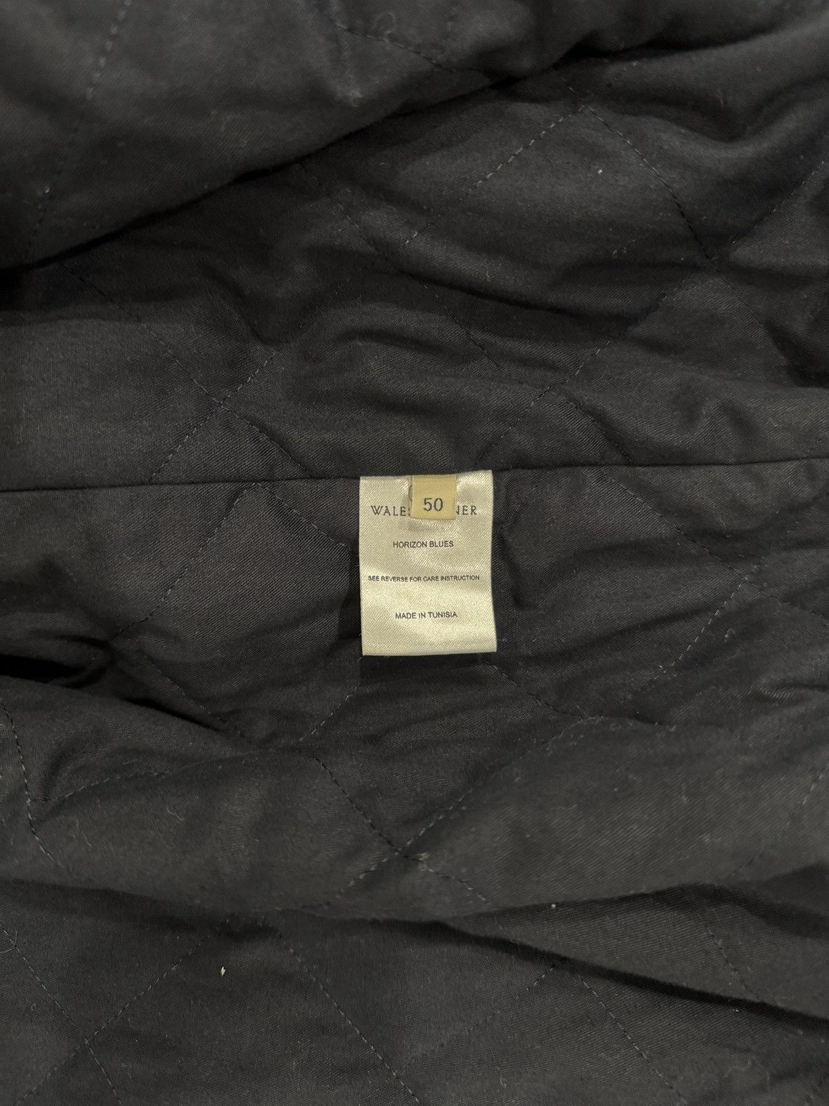 Wales Bonner WALES BONNER ASCEND VARSITY JACKET NAVY/BROWN Size US M / EU 48-50 / 2 - 3 Thumbnail