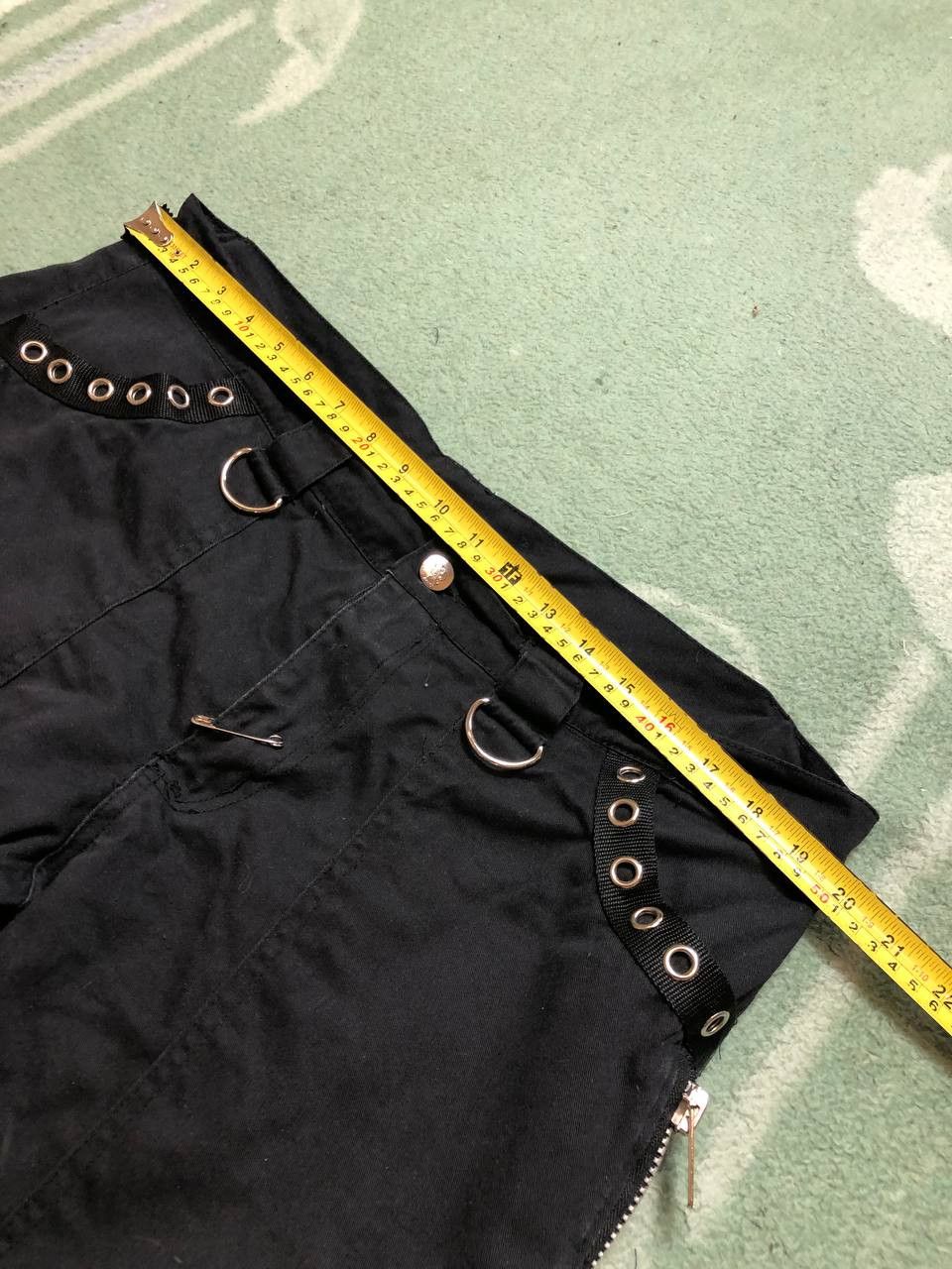 Vintage black Vintage Living Dead Souls Casual pants Y2K Size US 38 / EU 54 - 11 Thumbnail