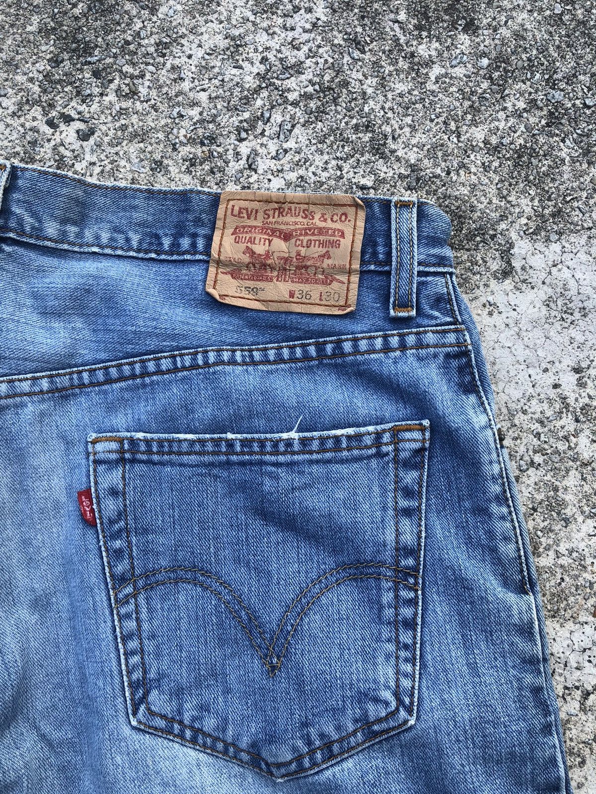 Levi's × Vintage Levis 556 Jeans Size US 36 / EU 52 - 7 Thumbnail