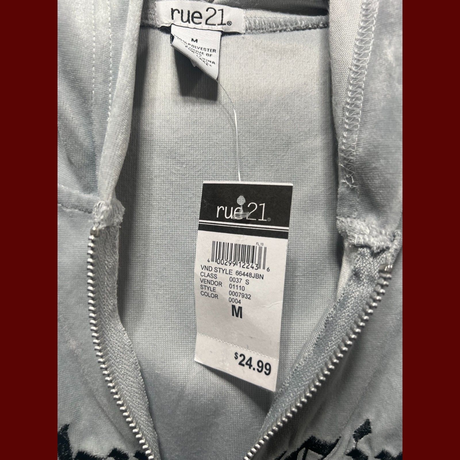 rue21 Rue 21 - Women's Long Sleeve Hooded Sports Sweatshirt-Graphi Size M / US 6-8 / IT 42-44 - 8 Thumbnail