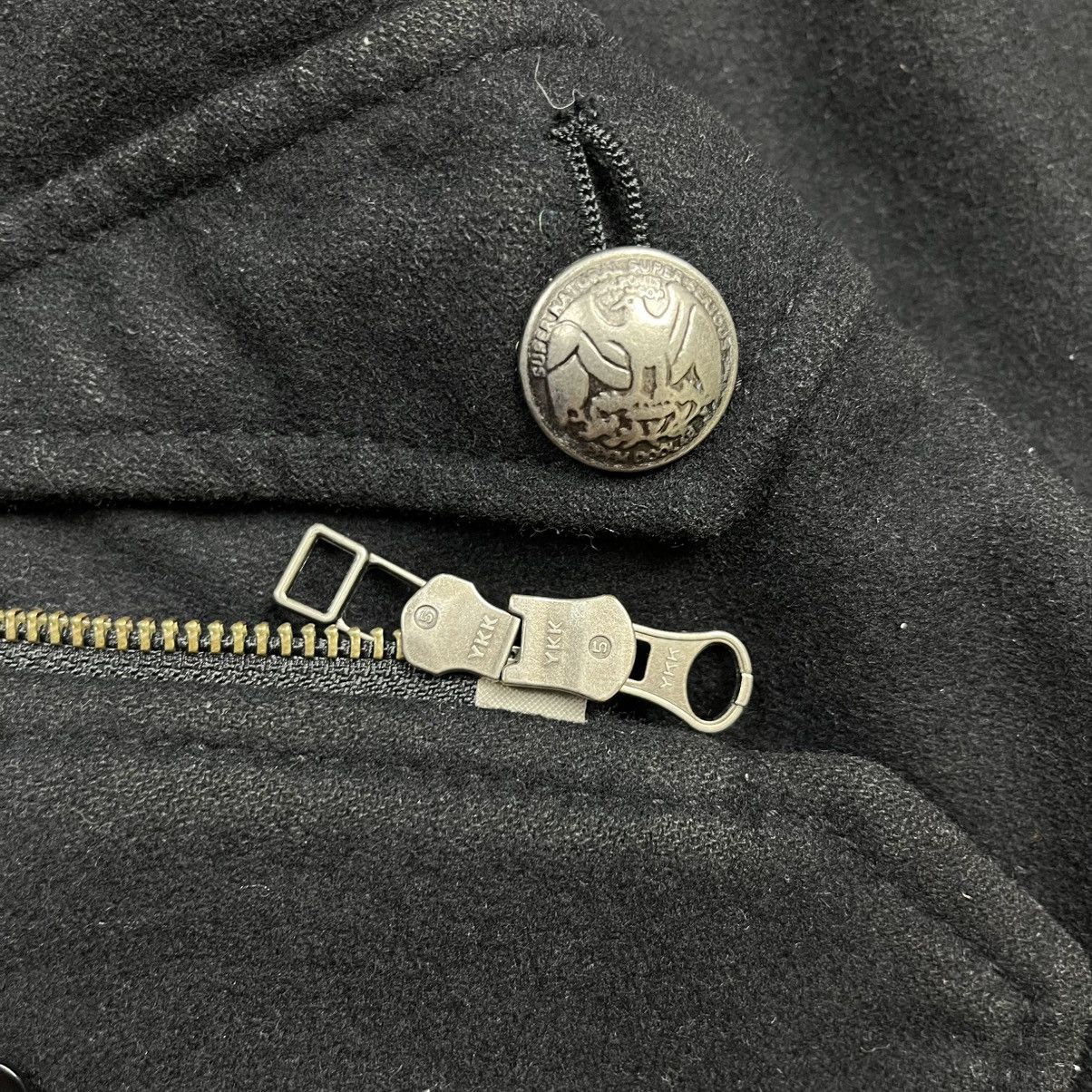 PPFM PPFM Napoleon wool jacket double zip vkei style Size US M / EU 48-50 / 2 - 6 Thumbnail