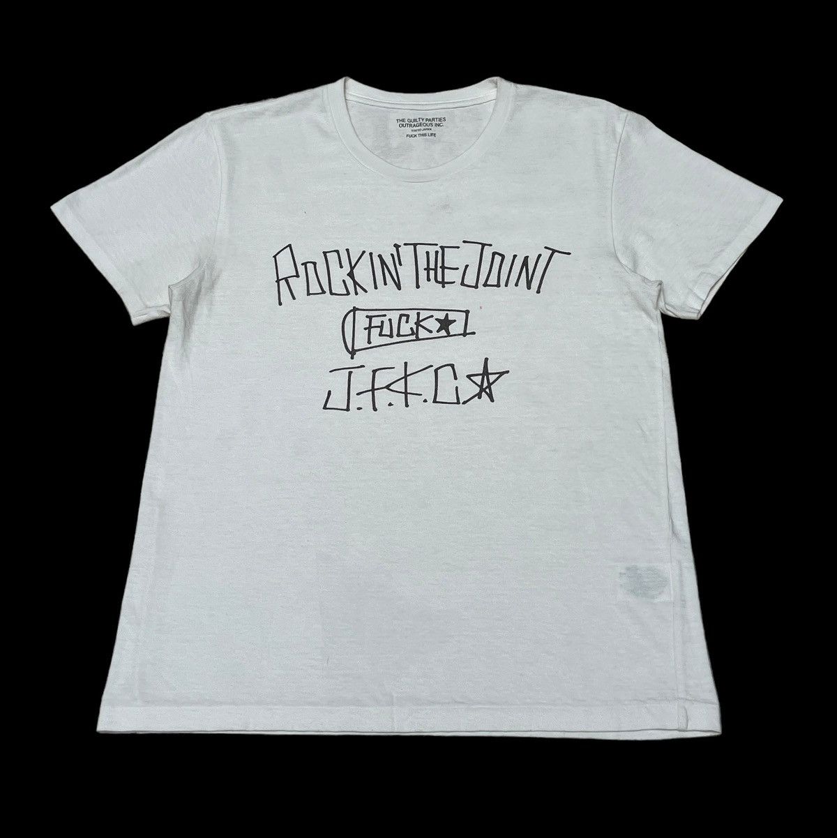Japanese Brand × Vintage × Wacko Maria Vintage Japanese Brand Guilties Party T-Shirt 2000s Size US S / EU 44-46 / 1 - 1 Thumbnail
