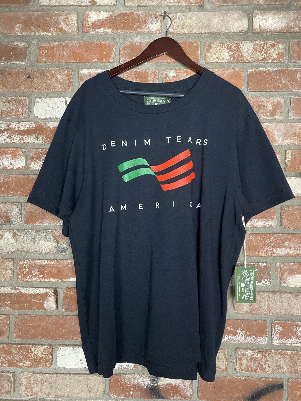 DENIM TEARS Denim Tears America Tshirt Size US XXL / EU 58 / 5 - 1 Thumbnail