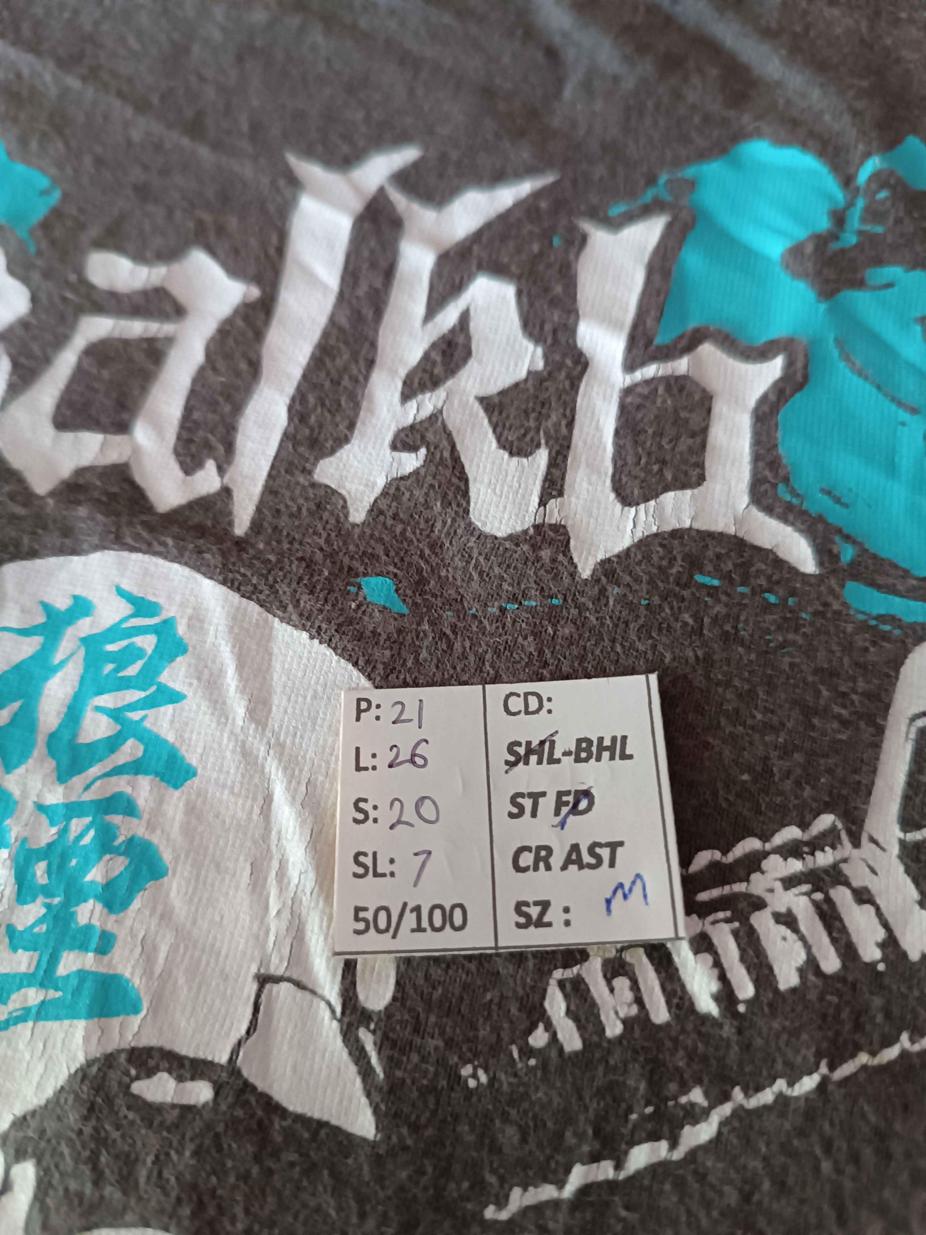 Band Tees THRASHED FADED VINTAGE JEALKB SKULLSHIT PUNK METAL GRUNGE Size US M / EU 48-50 / 2 - 14 Thumbnail