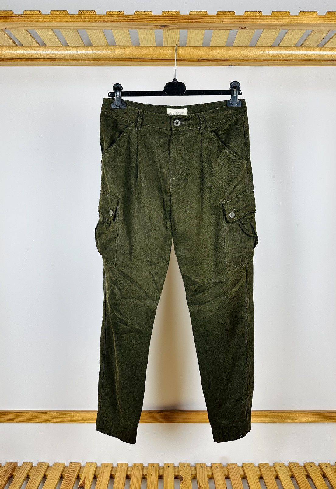 Denim & Supply Ralph Lauren × Polo Ralph Lauren Denim & Supply Ralph Lauren Cargo Pants Skinny For Women Size 27" / US 4 / IT 40 - 1 Thumbnail