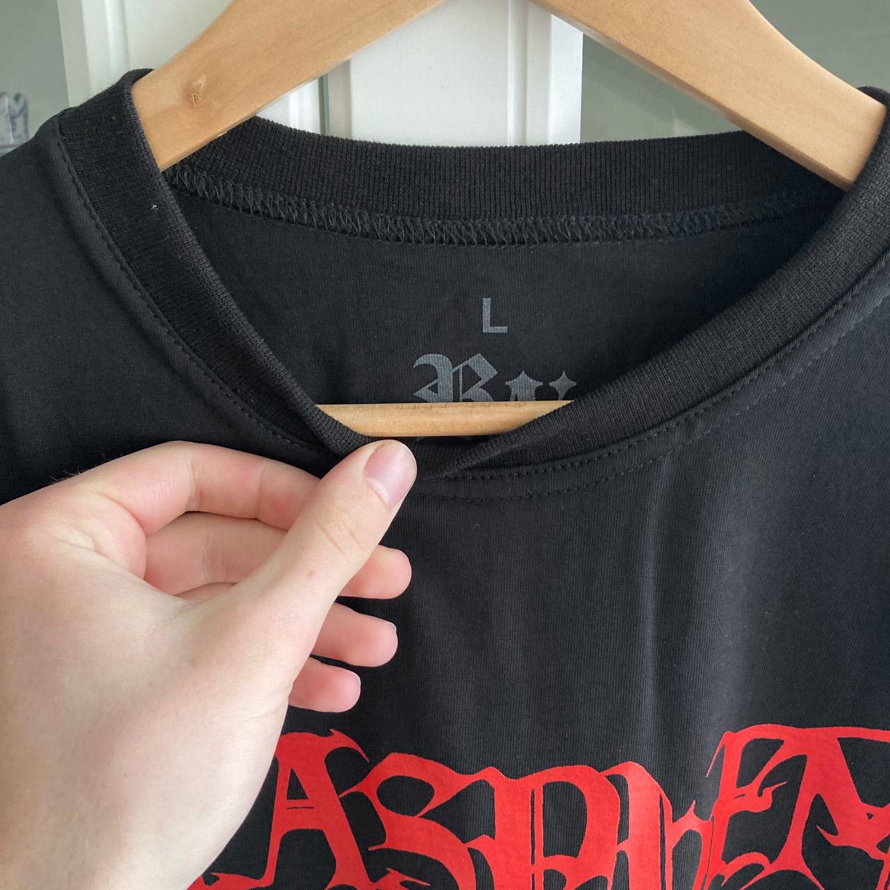 Band Tees Longsleeve Blasphemy - Fallen Angel of Doom / black metal Size US L / EU 52-54 / 3 - 7 Thumbnail