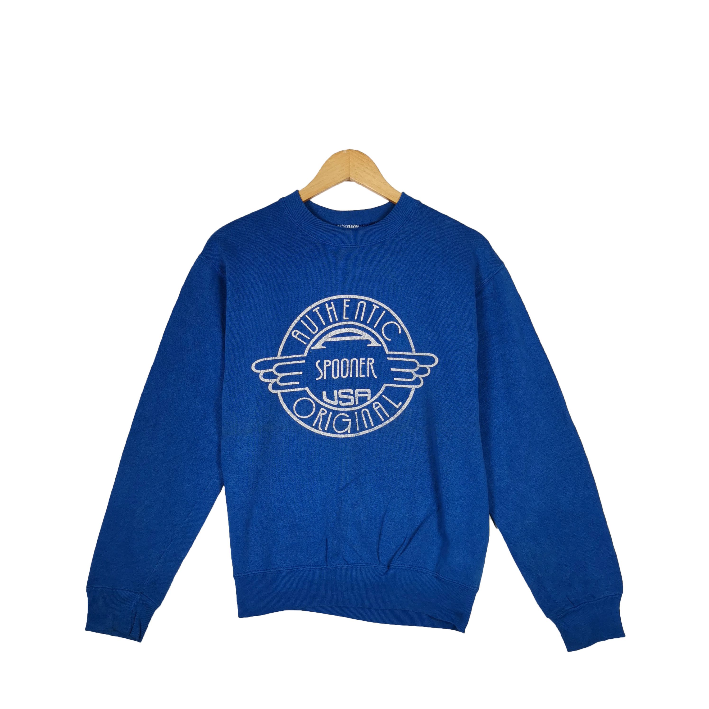 Vintage Vintage Authentic Spooner Sweatshirt Sweater Size US M / EU 48-50 / 2 - 1 Thumbnail