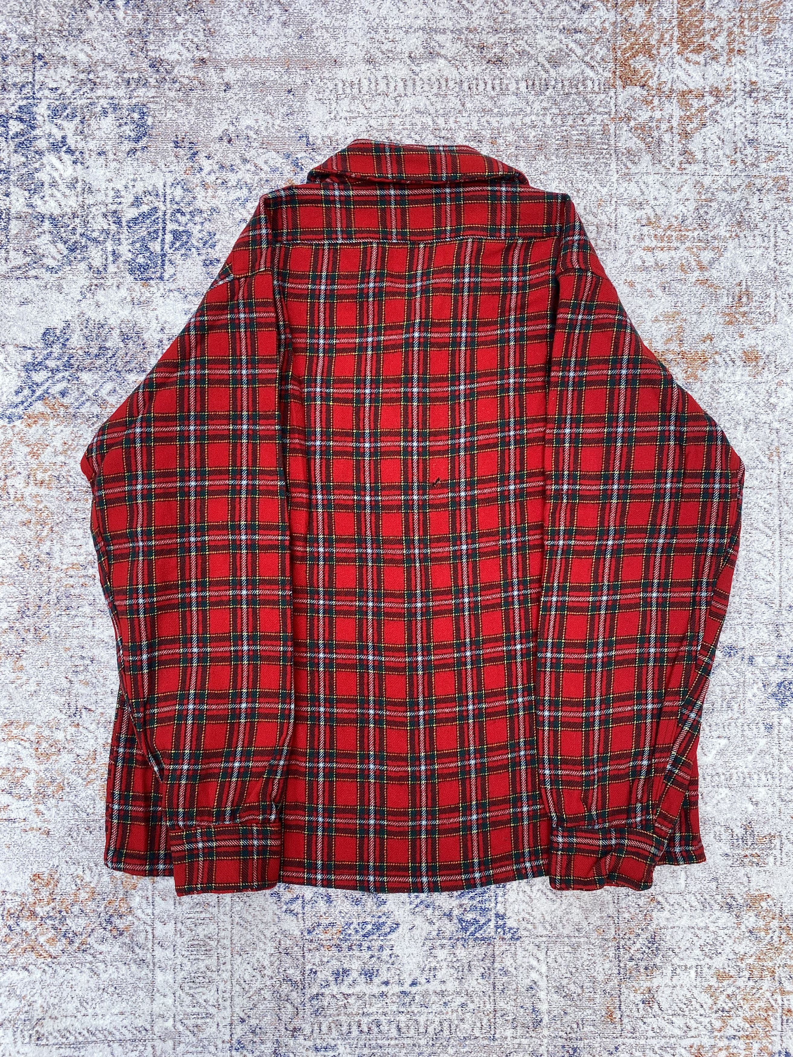 Pendleton × Vintage Vintage 60's Pendleton plaid flannel shirt Size US M / EU 48-50 / 2 - 5 Thumbnail