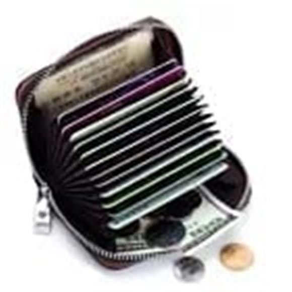 Other Genuine Leather RFID Wallet Credit Card Holder Size ONE SIZE - 2 Thumbnail
