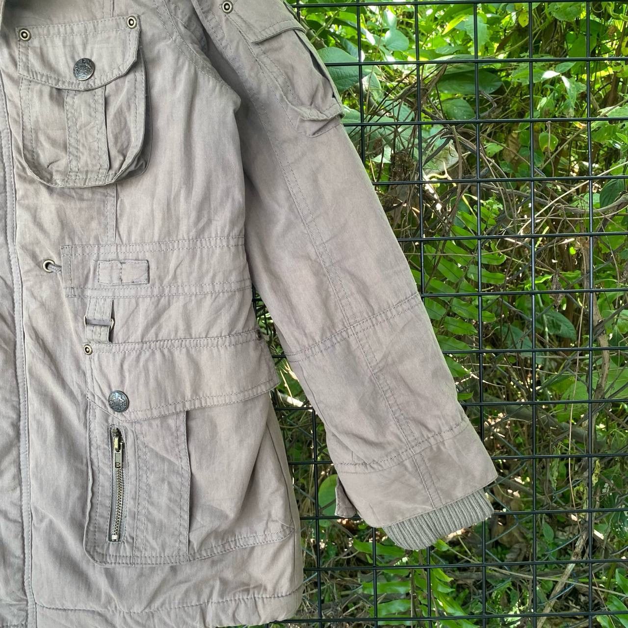 Japanese Brand × Vintage Vintage quoi?quoi? Multi Pocket Cargo Jacket Size M / US 6-8 / IT 42-44 - 5 Thumbnail