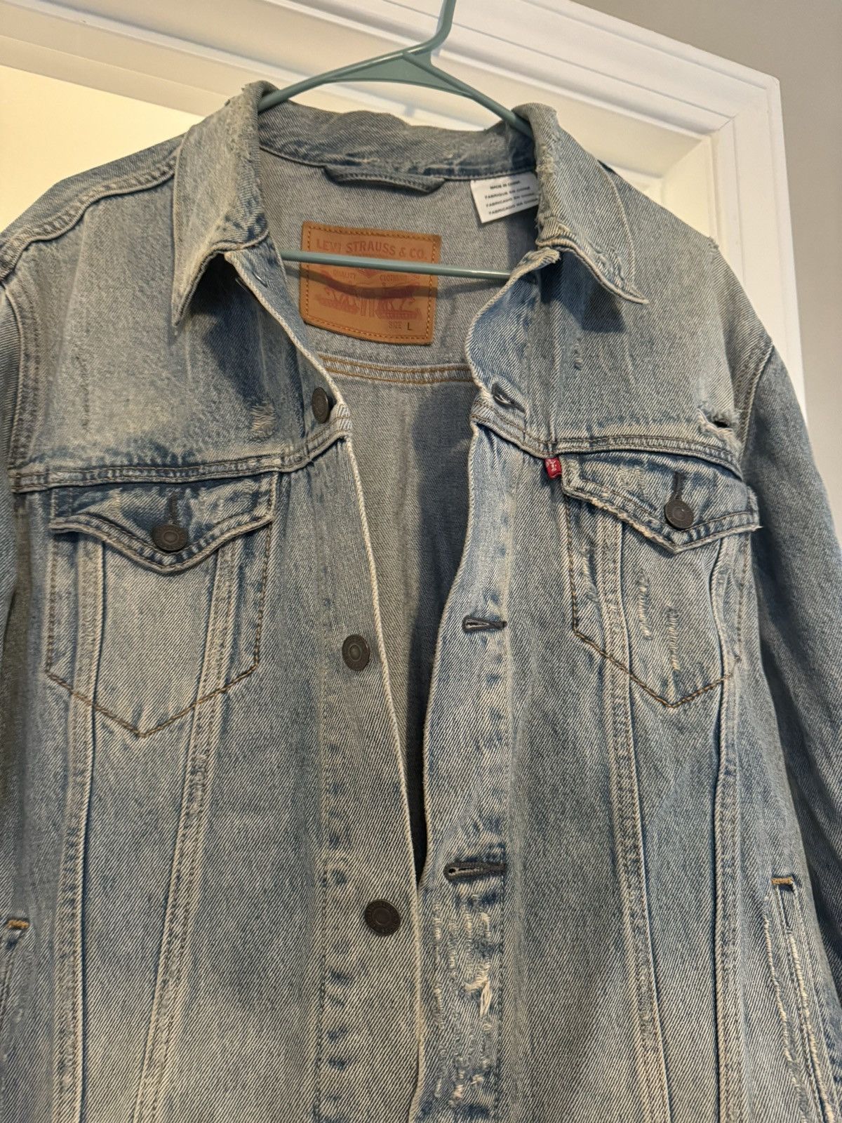 Levi's × Levi's Vintage Clothing Levi vintage denim jacket Size US L / EU 52-54 / 3 - 6 Thumbnail