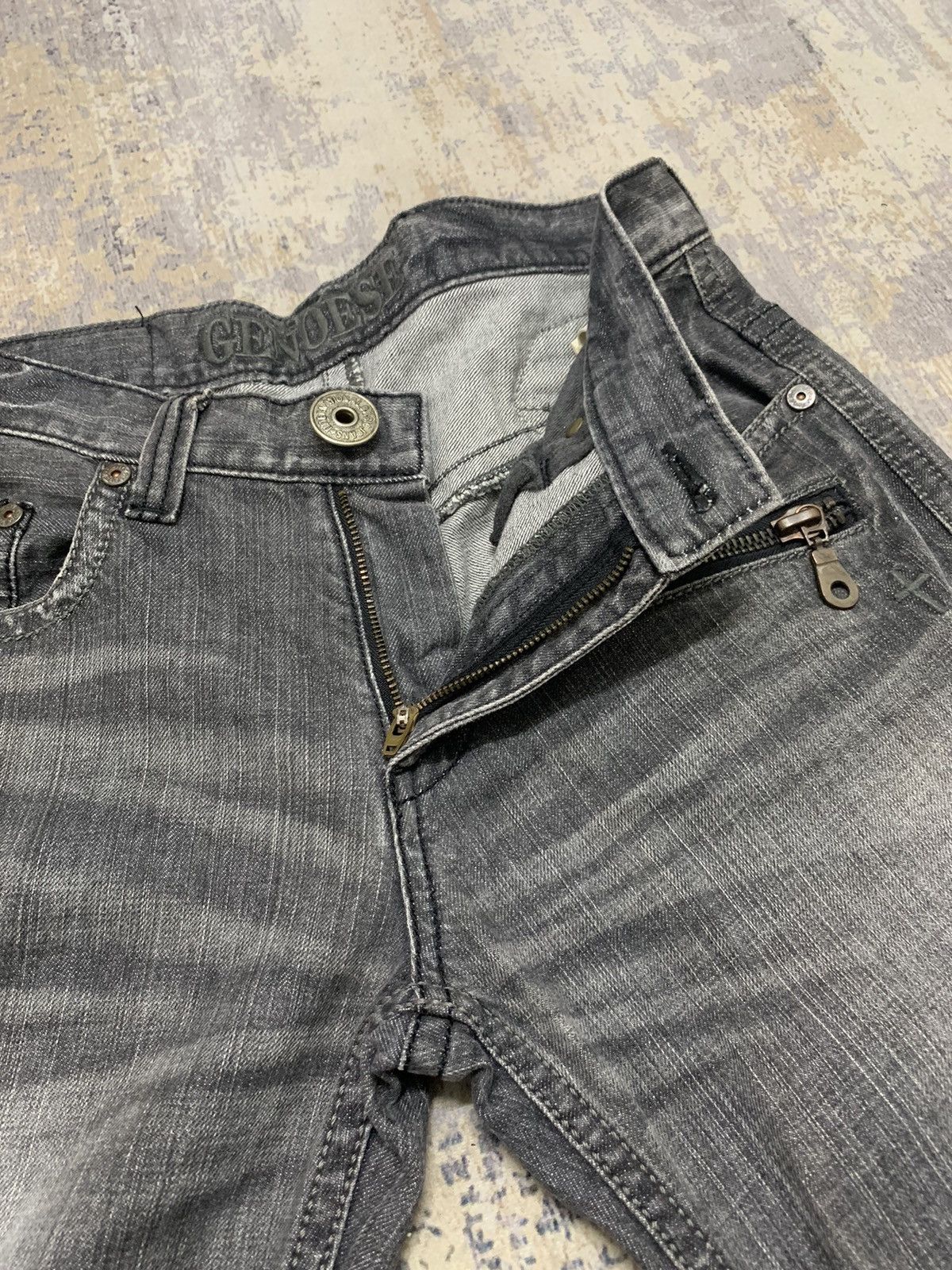 Japanese Brand Japanese Genoese Open Hem Clawmark Denim Pant 32x31 Size US 32 / EU 48 - 7 Thumbnail