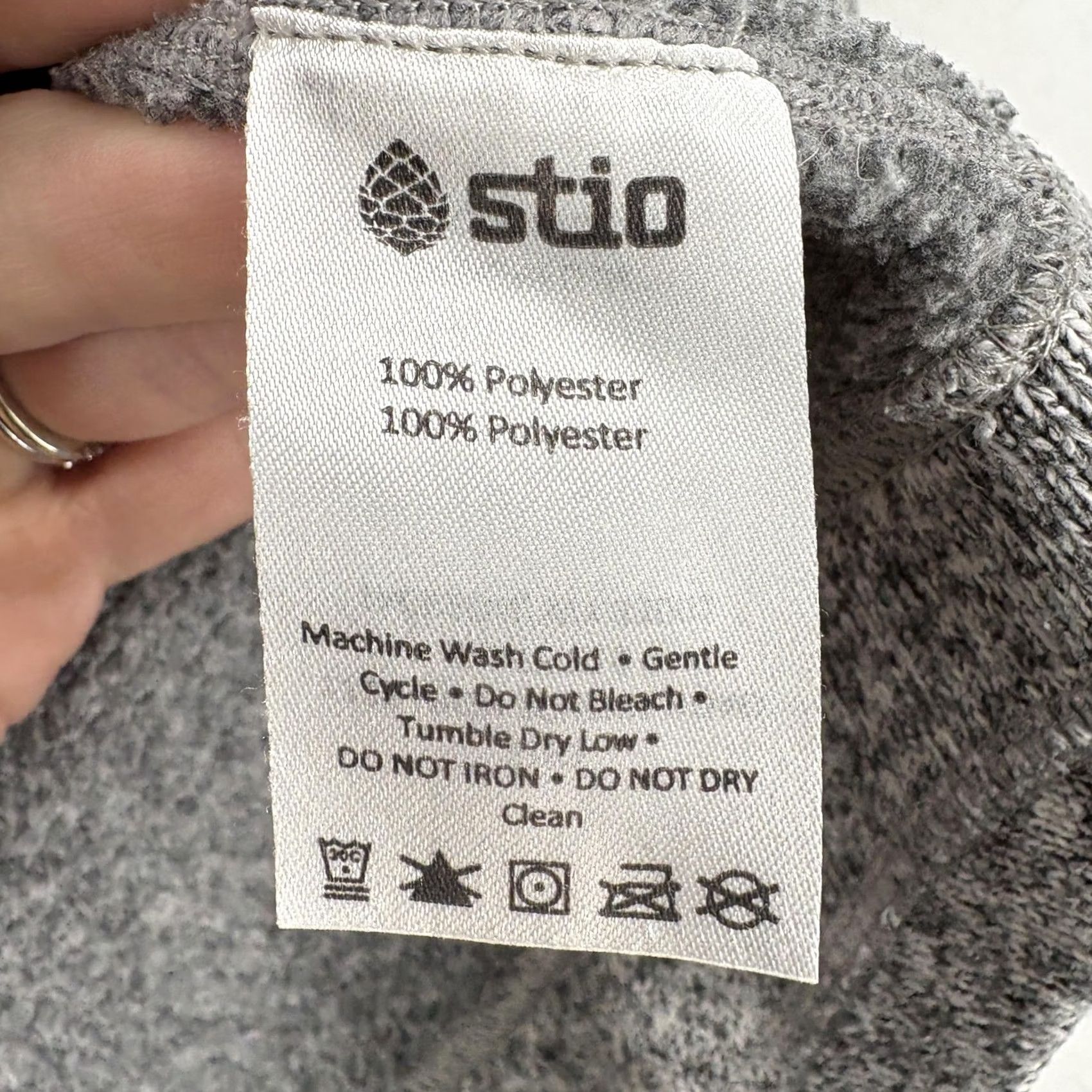 Vintage Stio Sweetwater Fleece Jacket Womens Small Gray Full Zip Pockets Outdoor Ski Jacket Coat Size S / US 4 / IT 40 - 5 Thumbnail