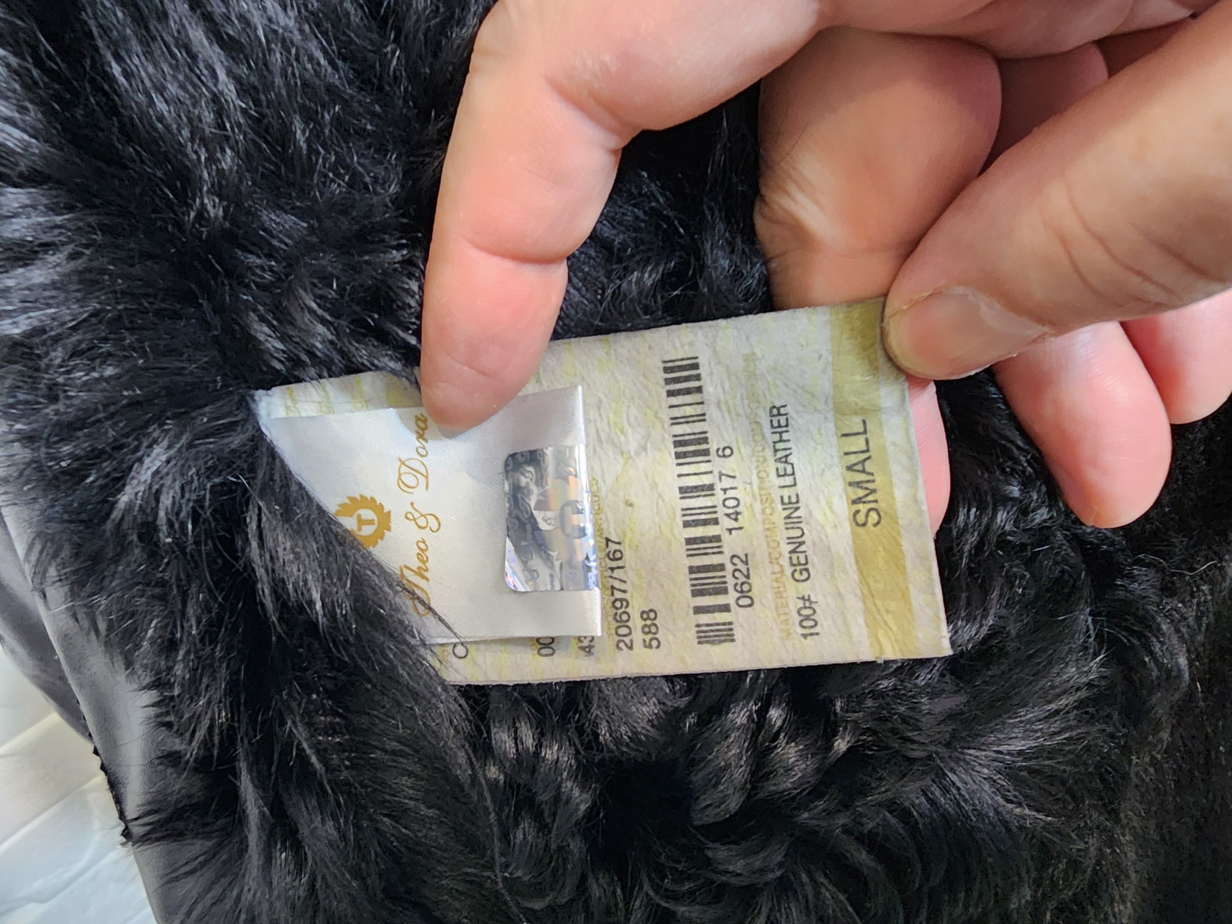 Furla Gray Sheepskin Hooded Coat: Women's Fur Button-Up Coat Size M / US 6-8 / IT 42-44 - 8 Thumbnail