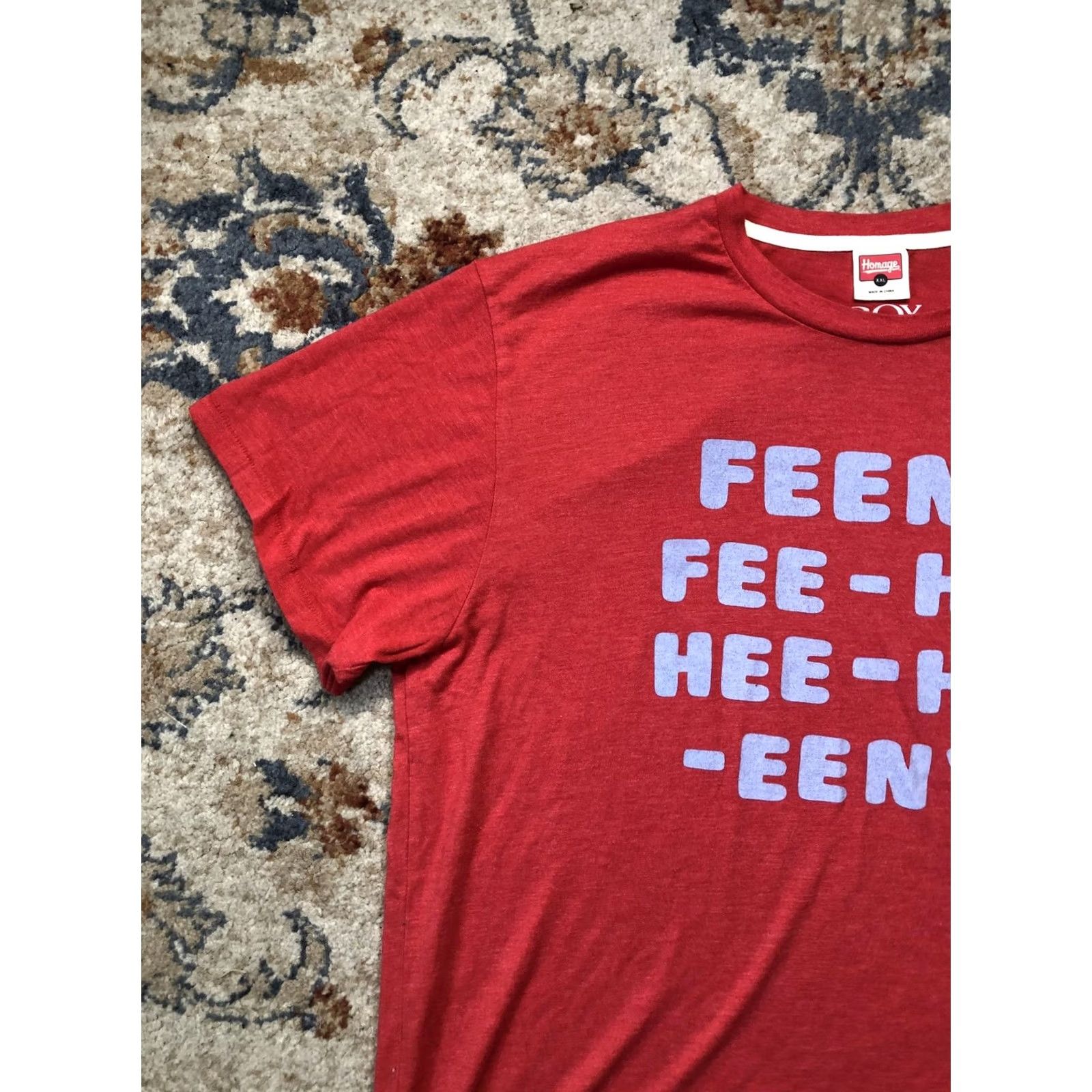 Vintage VINTAGE Boy Meets World Shirt Mens 2XL Red Homage Feeny Quote Graphic Tee TV Sitcom Size US XXL / EU 58 / 5 - 3 Thumbnail