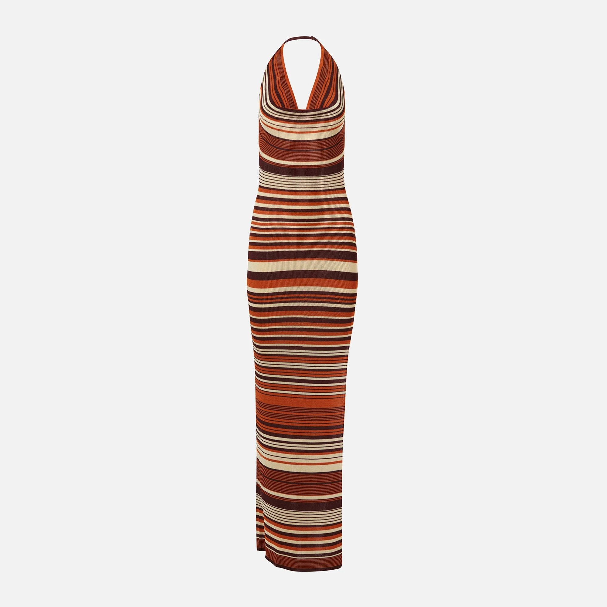 image of Aya Muse O1Mle0424 Alapataco Dress In Multicolor, Women's (Size Large)