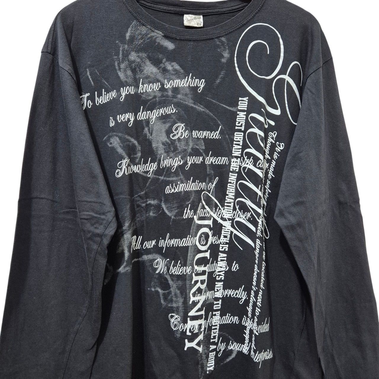 Tornado Mart Free beat poem long sleeve Size US L / EU 52-54 / 3 - 2 Thumbnail