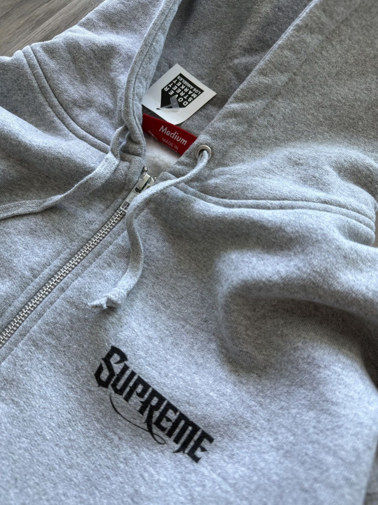 Dover Street Market × Supreme Supreme Mister Cartoon ZipUp Hoodie (FW24) Size US M / EU 48-50 / 2 - 8 Thumbnail