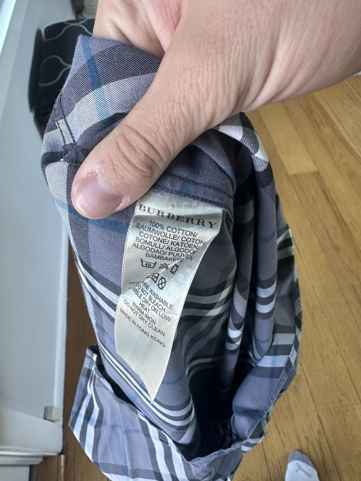 Burberry Burberry Brit Nova Check button up shirt Size US M / EU 48-50 / 2 - 5 Thumbnail