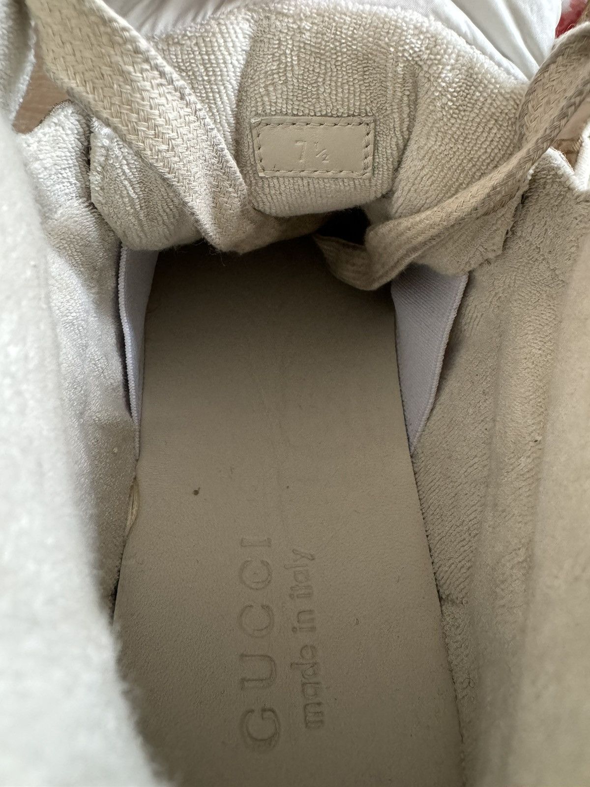 Gucci Gucci Men’s Screener GG High-Top Sneakers Size US 7.5 / EU 40-41 - 18 Thumbnail