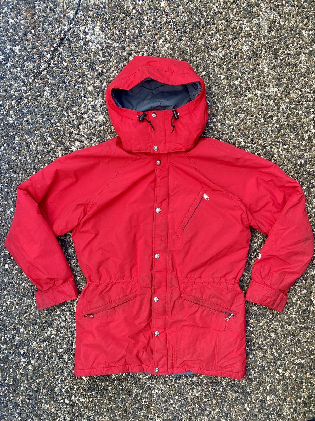 The North Face Vintage 80s North Face Mountain Gore-Tex Parka Red 