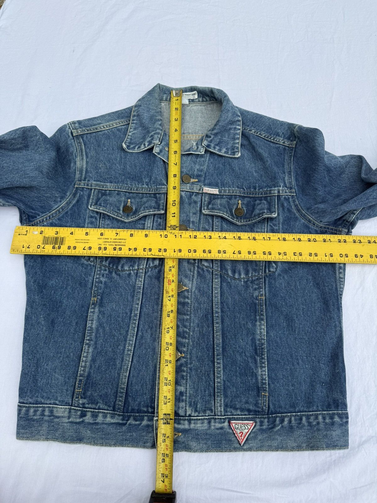 Guess Vintage 90s Guess jeans denim jacket Size US M / EU 48-50 / 2 - 4 Thumbnail