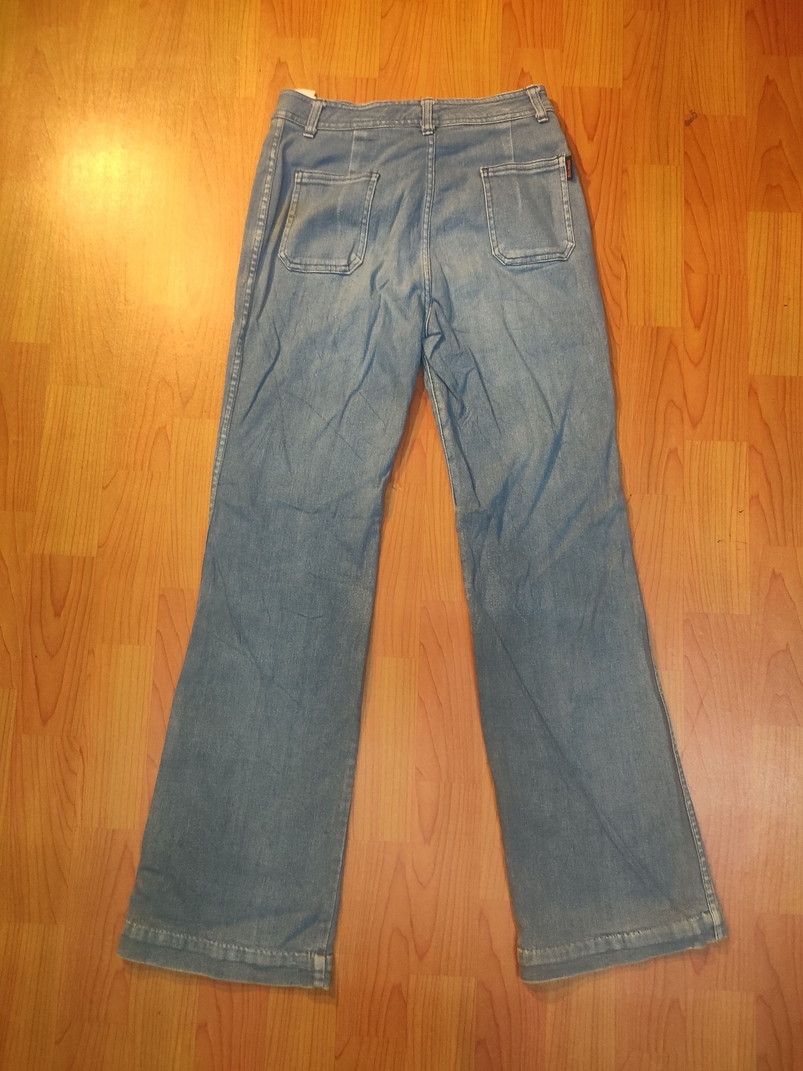 If Six Was Nine × Japanese Brand Vintage Elvis Flare Jeans Size US 27 - 4 Thumbnail