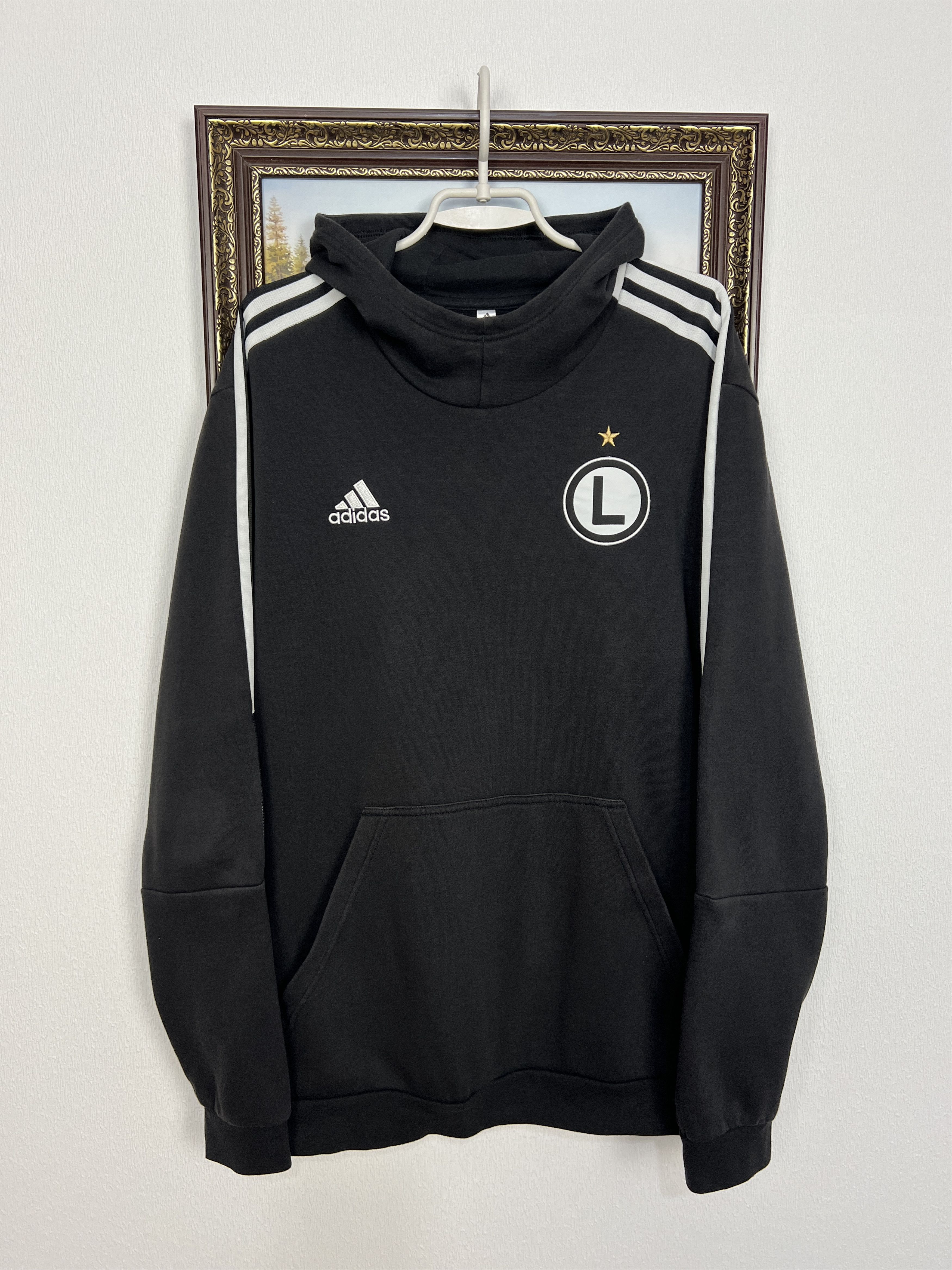 Adidas Adidas Legia Warsaw Football Hoodie Soccer Jacket Track Top Size US XL / EU 56 / 4 - 1 Thumbnail