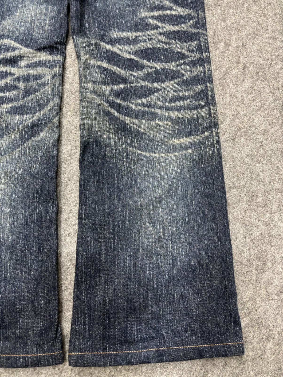 Edwin 💥Vintage Flare💥Edwin Sick Blue Stone Wash Flare Denim F645 Size US 28 / EU 44 - 13 Thumbnail