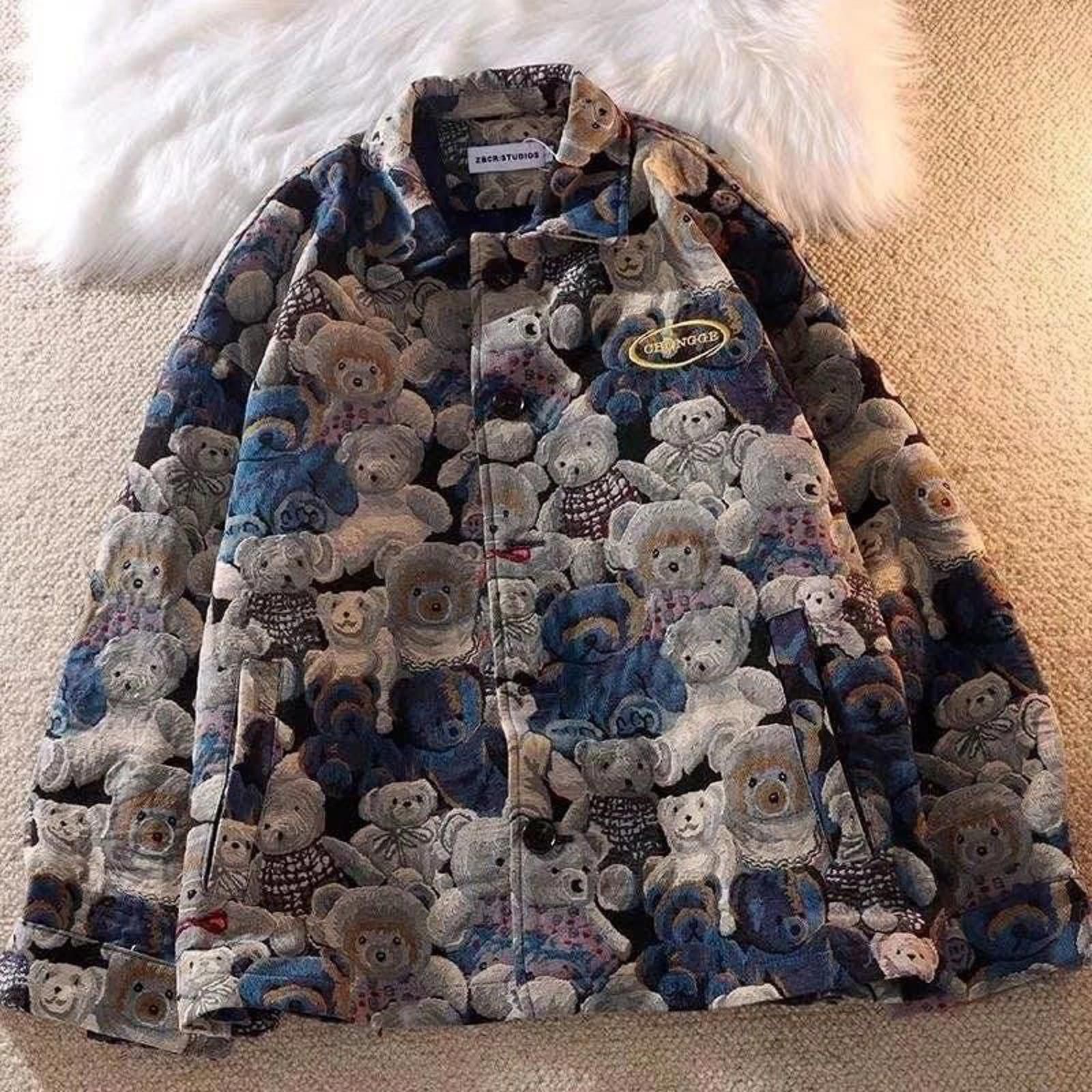 Bear Graphic Light Jacket