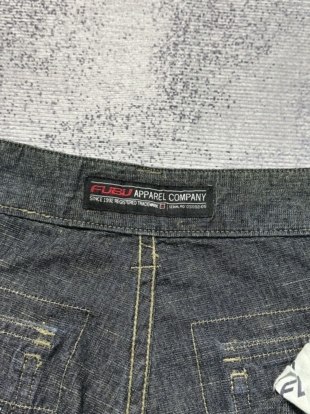 PPFM Vintage Fubu Y2K Baggy Denim Size US 31 - 10 Thumbnail