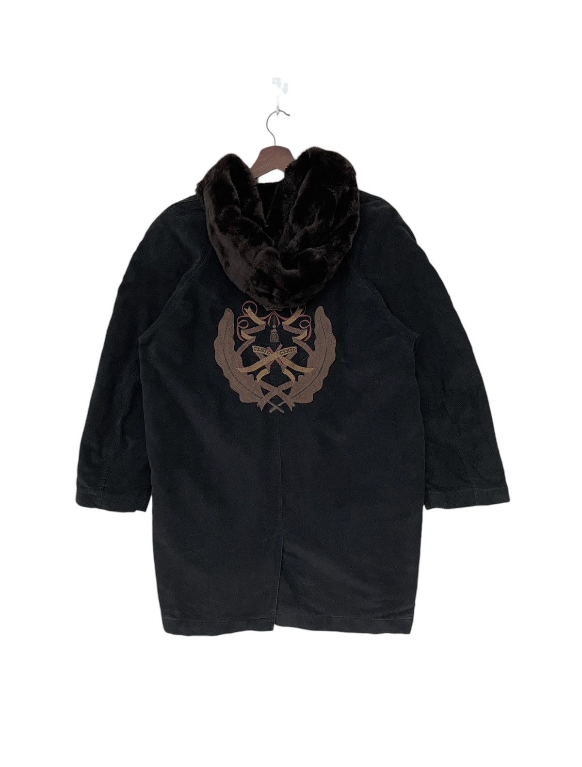 Iceberg × Vintage Vintage Brand Iceberg Embroidered Logo Fur Parkas 1990s Size US M / EU 48-50 / 2 - 2 Thumbnail