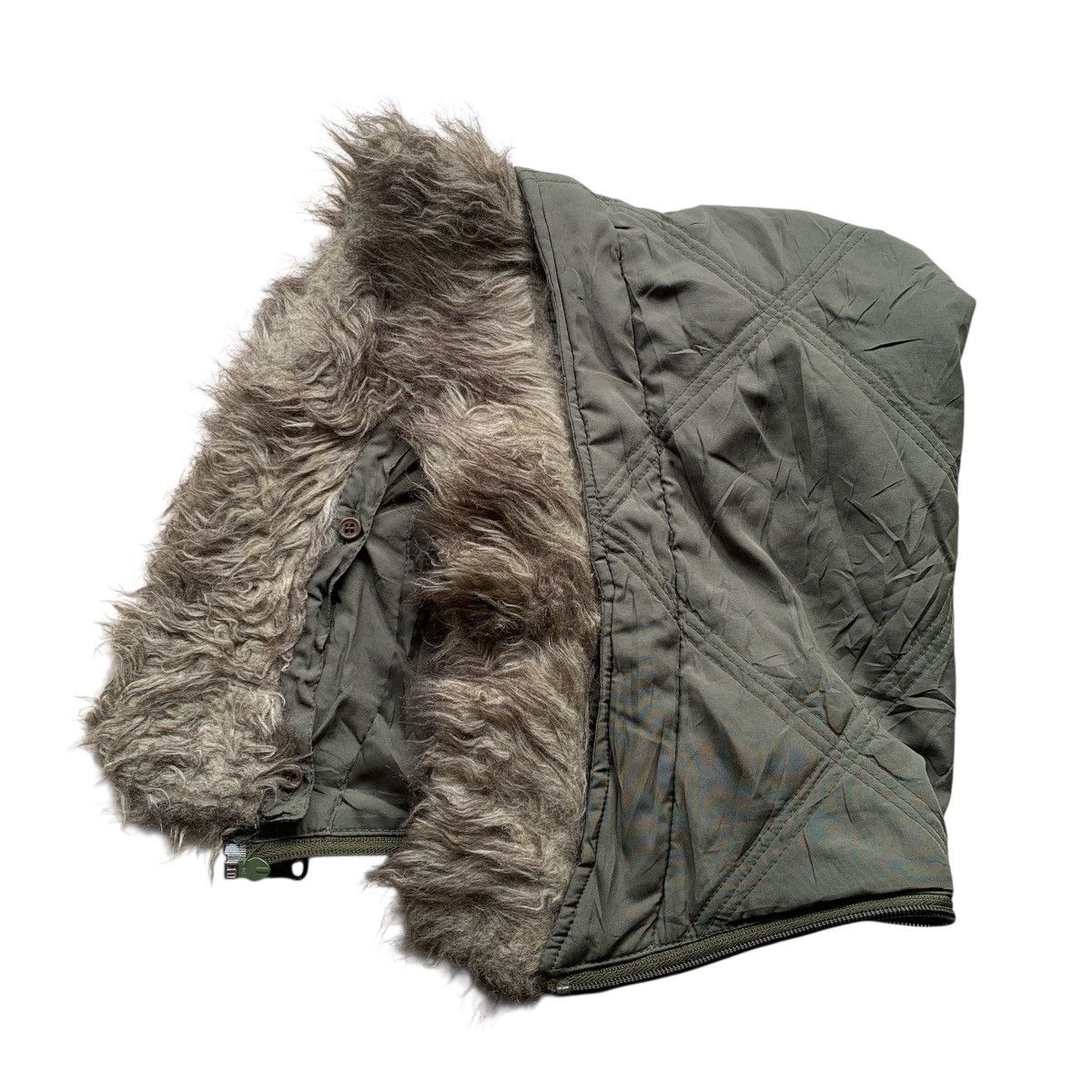 14th Addiction JKG Puffer Fur ifsixwasnine GOA Style Jacket Size US L / EU 52-54 / 3 - 14 Thumbnail