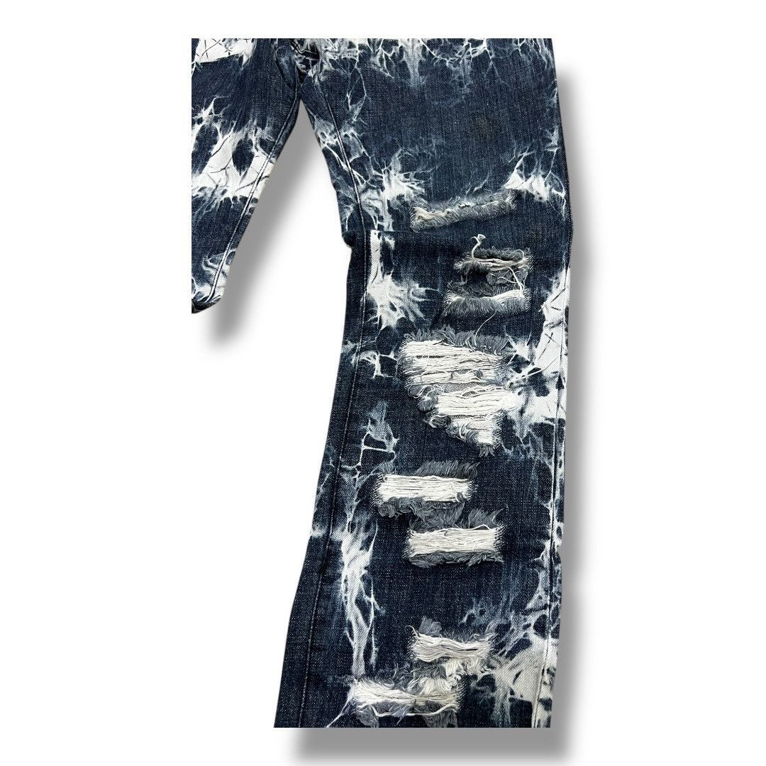 Designer × Japanese Brand BERNINGS SHO DISTRESSED DENIM JAPANESEN BRAND DENIM Size US 30 / EU 46 - 14 Thumbnail