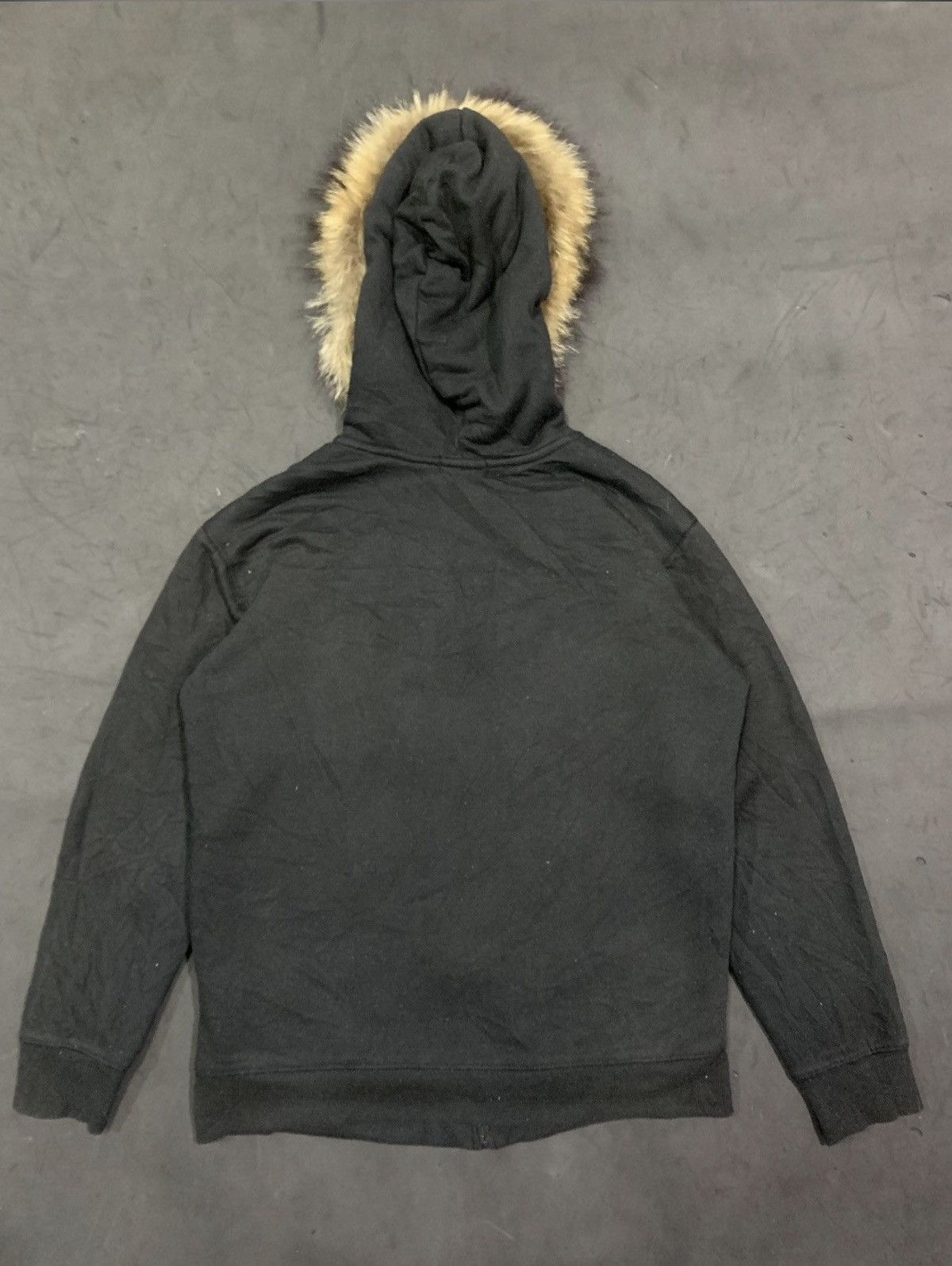 Japanese Brand Ugiz faux fur hoodie CREATE embordiery Size US L / EU 52-54 / 3 - 2 Thumbnail