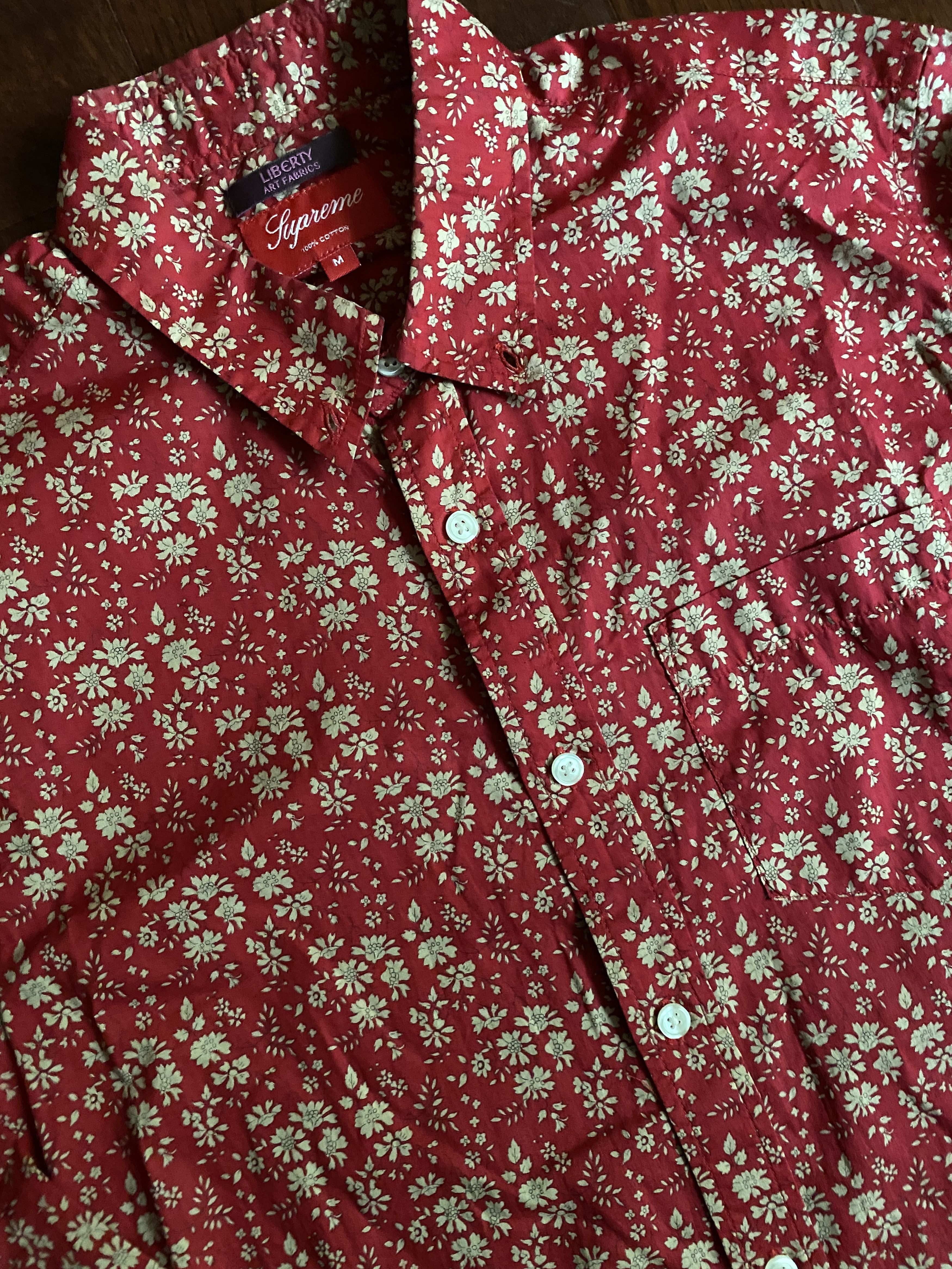 Liberty × Supreme Liberty Floral Shirt SS11 Size US M / EU 48-50 / 2 - 3 Thumbnail