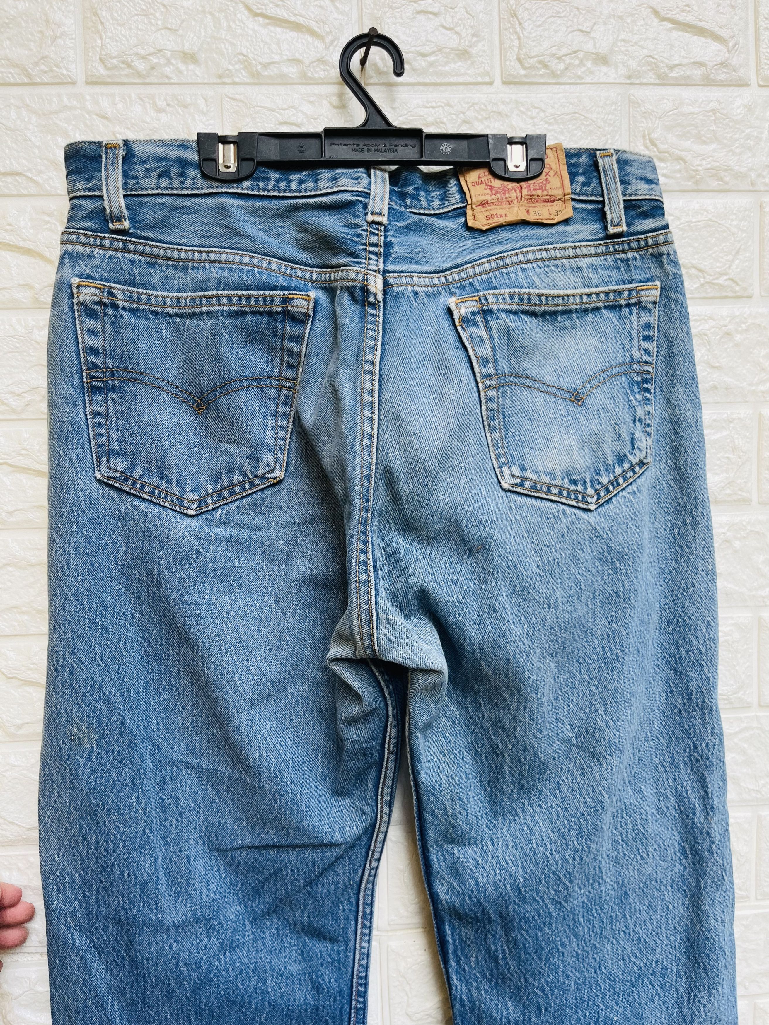 Levi's Vintage Clothing × Vintage Vintage 80s Levis Distressed JapaneseDesigner Fashion Style Size US 33 - 6 Thumbnail