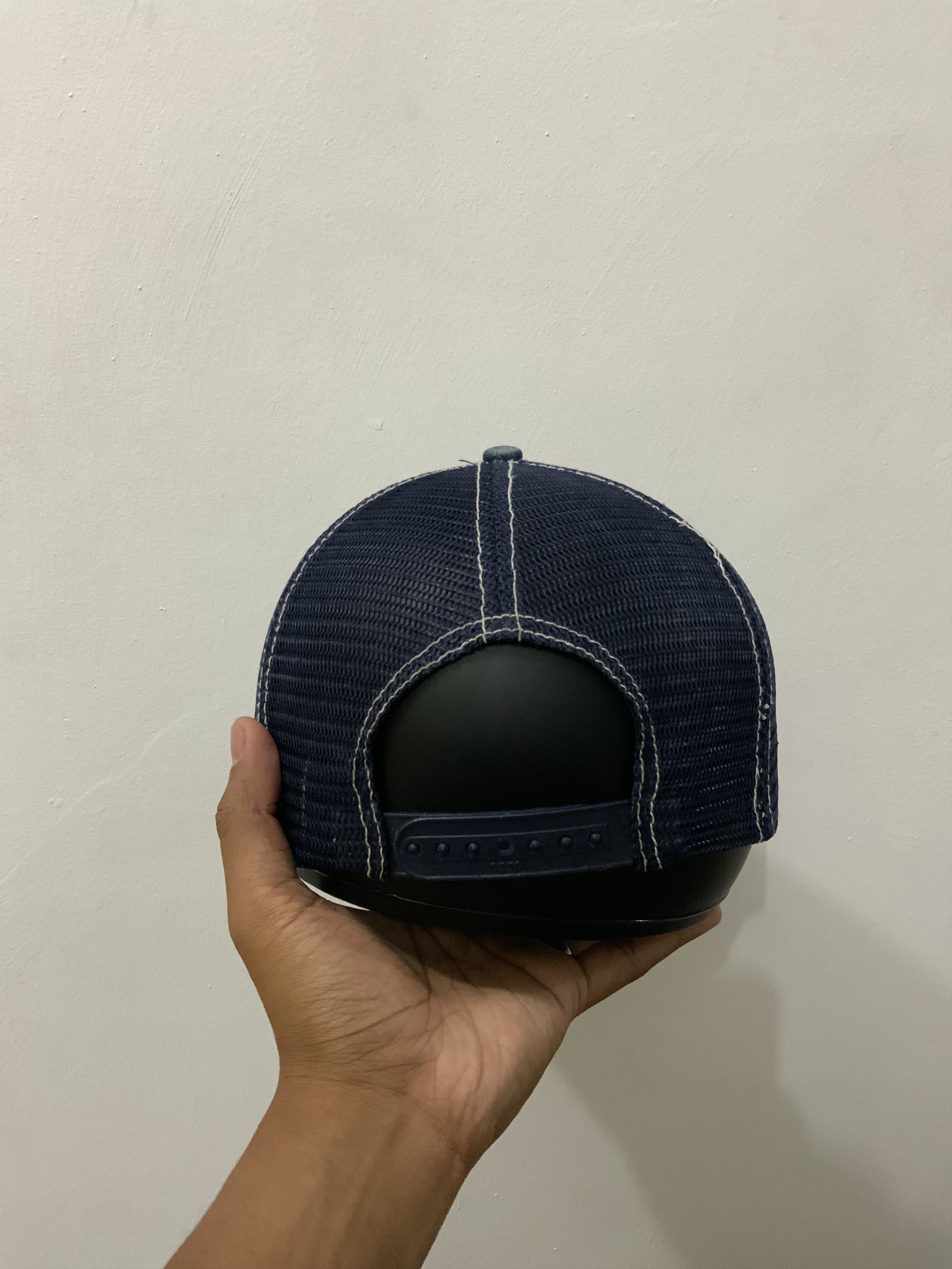 If Six Was Nine UOH Wrestling 66-14 Denime Trucker Hat Size ONE SIZE - 5 Thumbnail