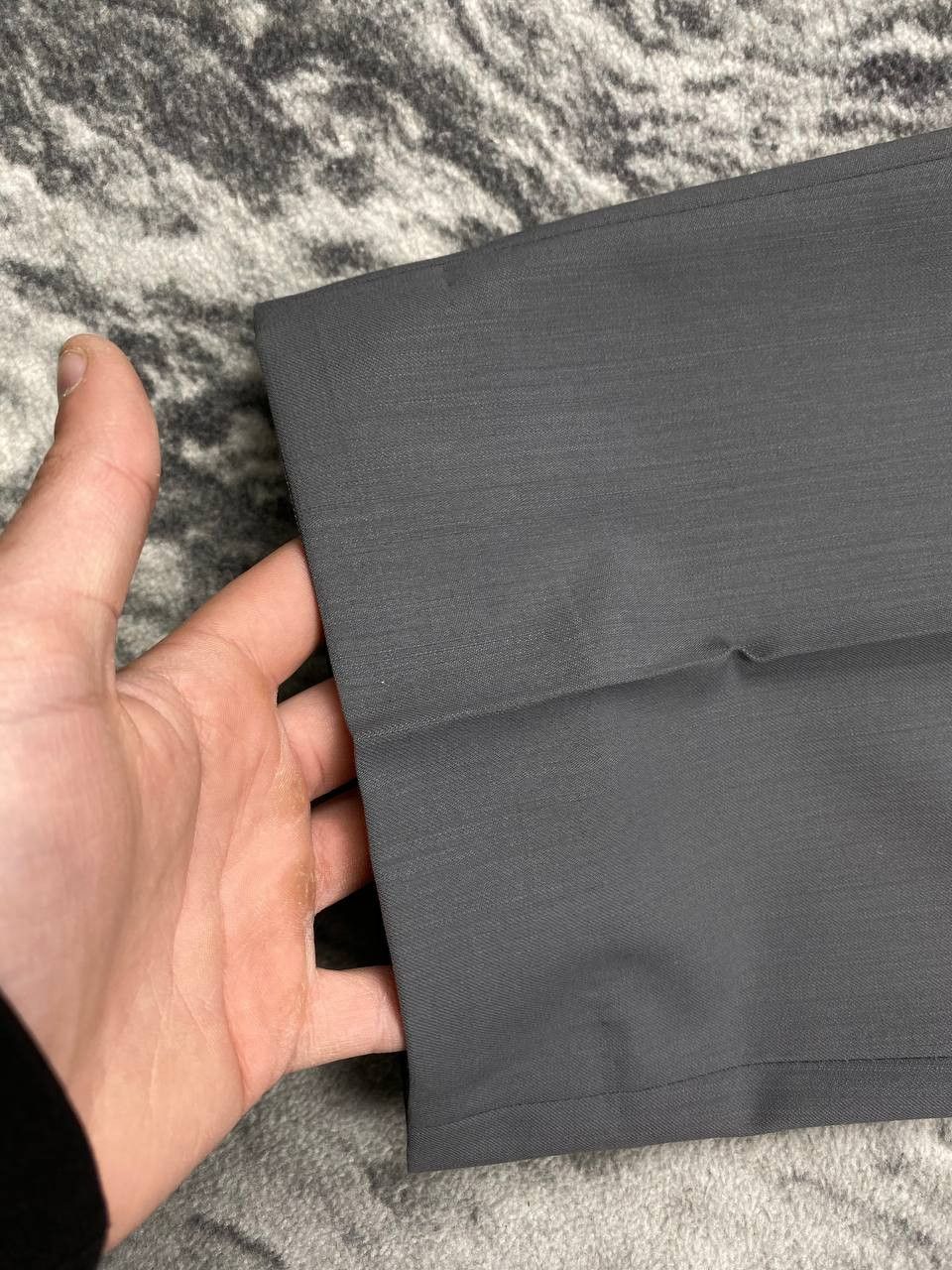 Balmain Balmain Wool Classic Suit Blazer And Pants Men Size 44L Gray Size 44L - 16 Thumbnail