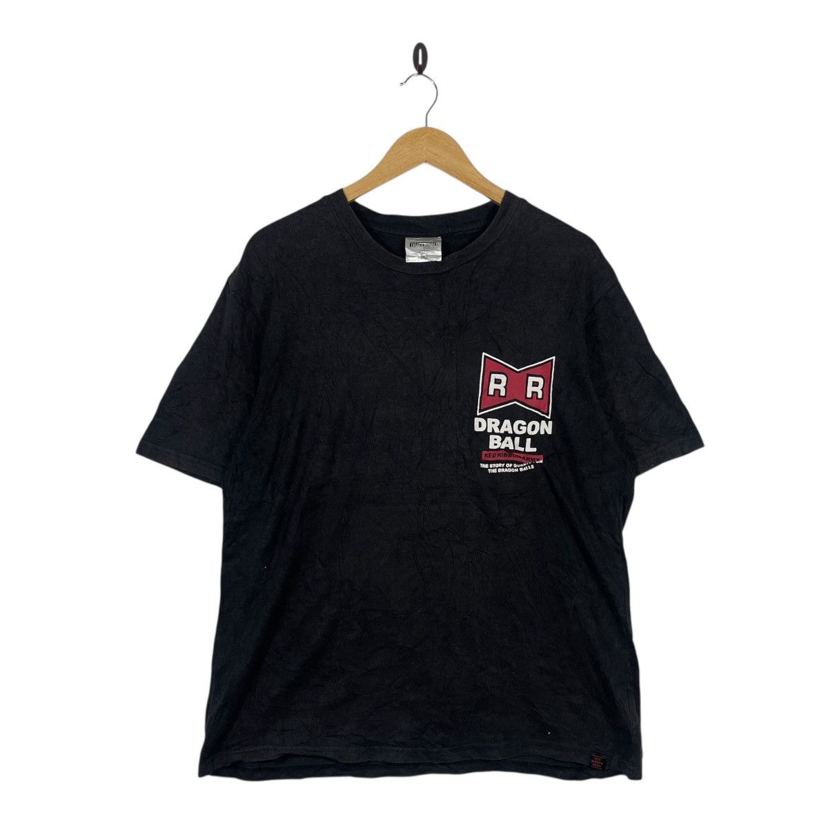 Vintage Dragon Ball Z Red Ribbon Army RR Logo Tee | Anime T-Shirt Size US XXL / EU 58 / 5 - 2 Thumbnail