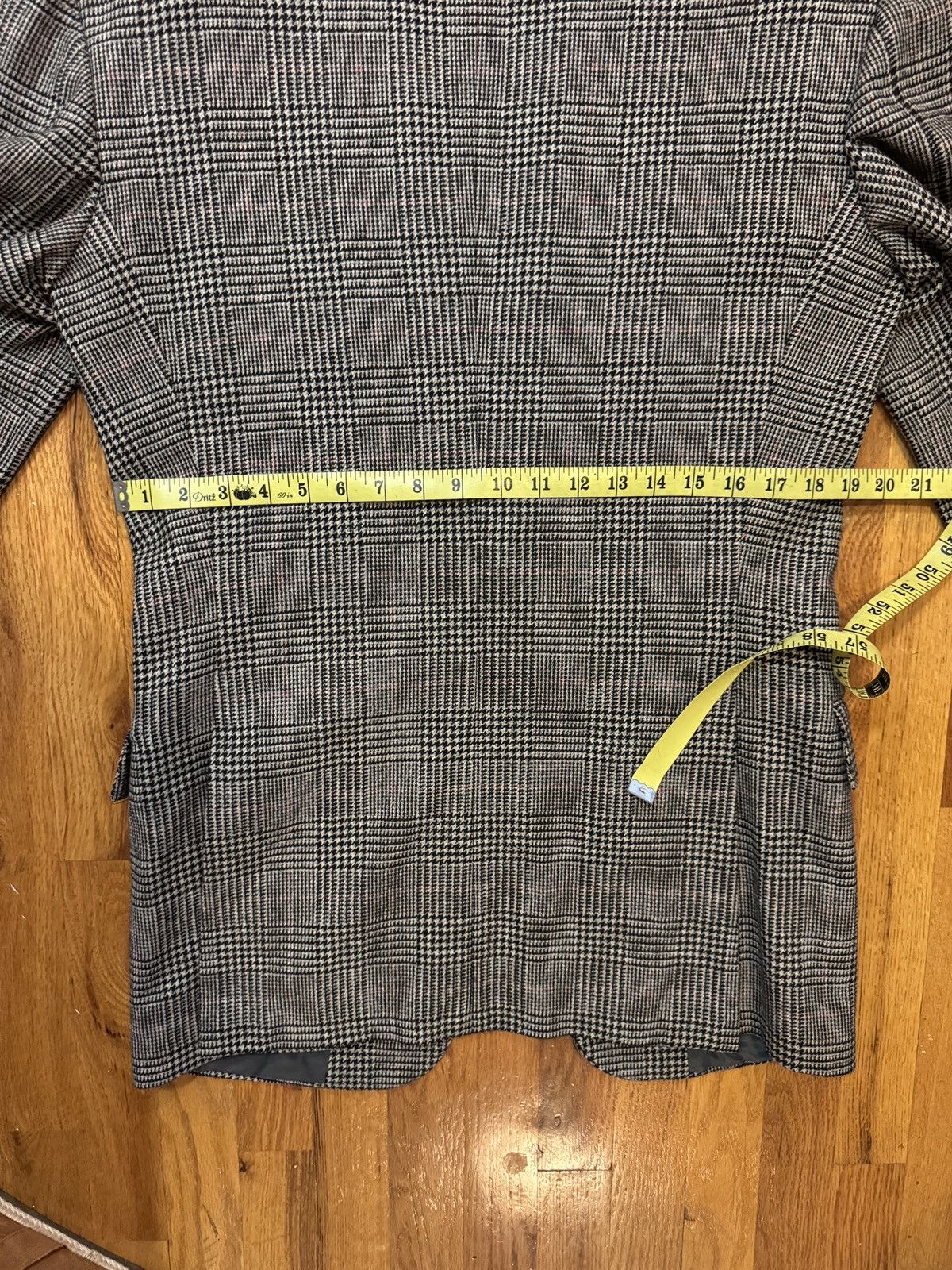 Polo Ralph Lauren Vintage Polo Ralph Lauren Grey Check Sports Coat 40L Size 40L - 10 Thumbnail